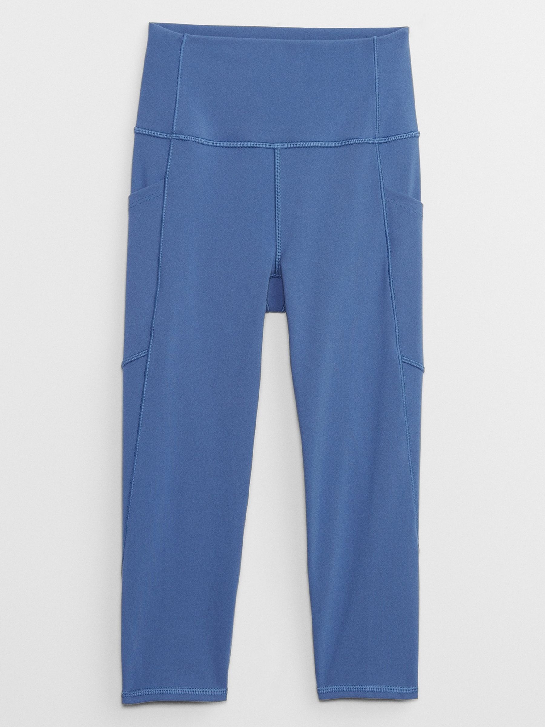 Blue Fit Power Capri Leggings - Image 3 of 3