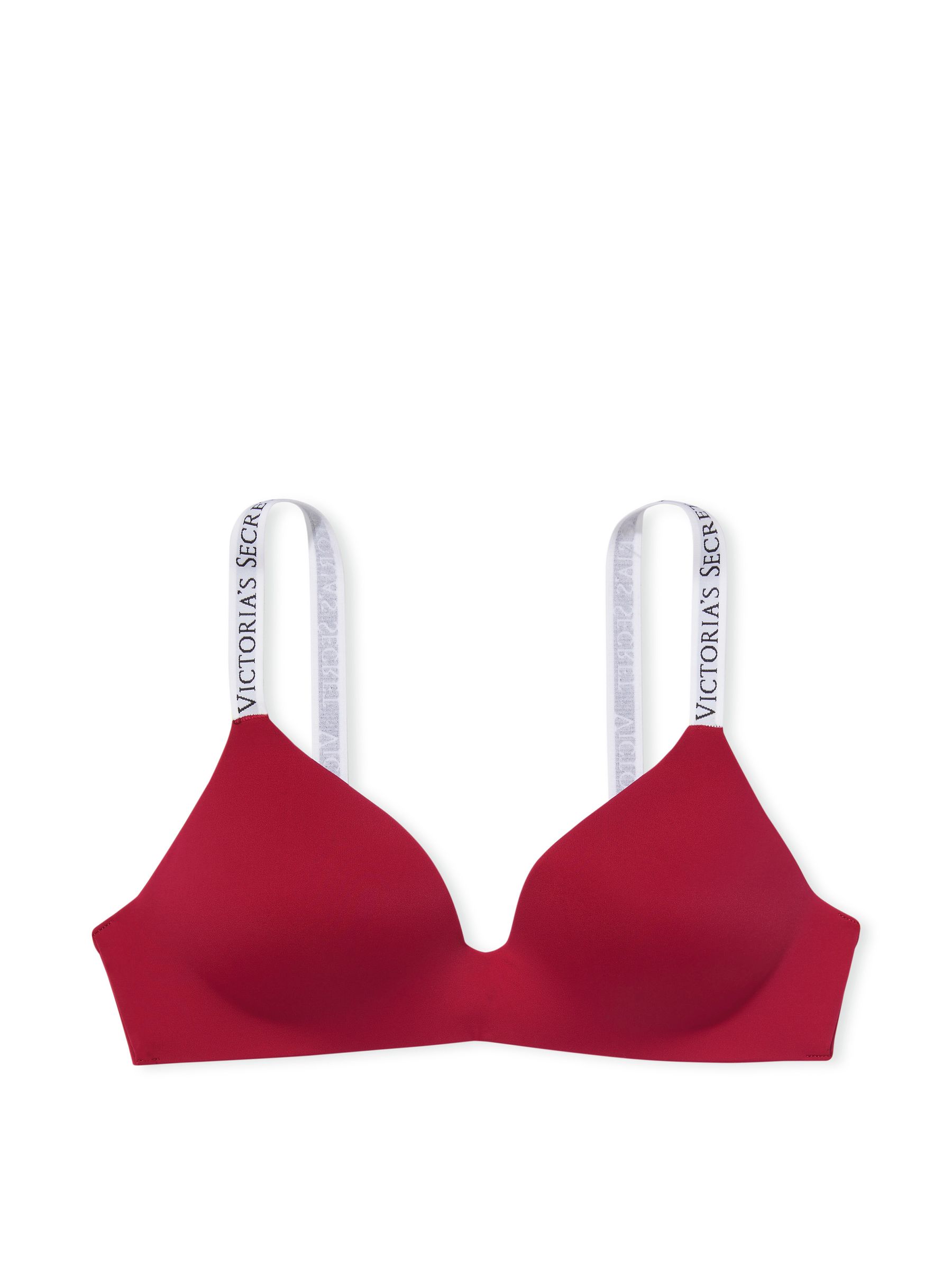 Claret Red Non Wired Lightly Lined Bra - Image 3 of 3