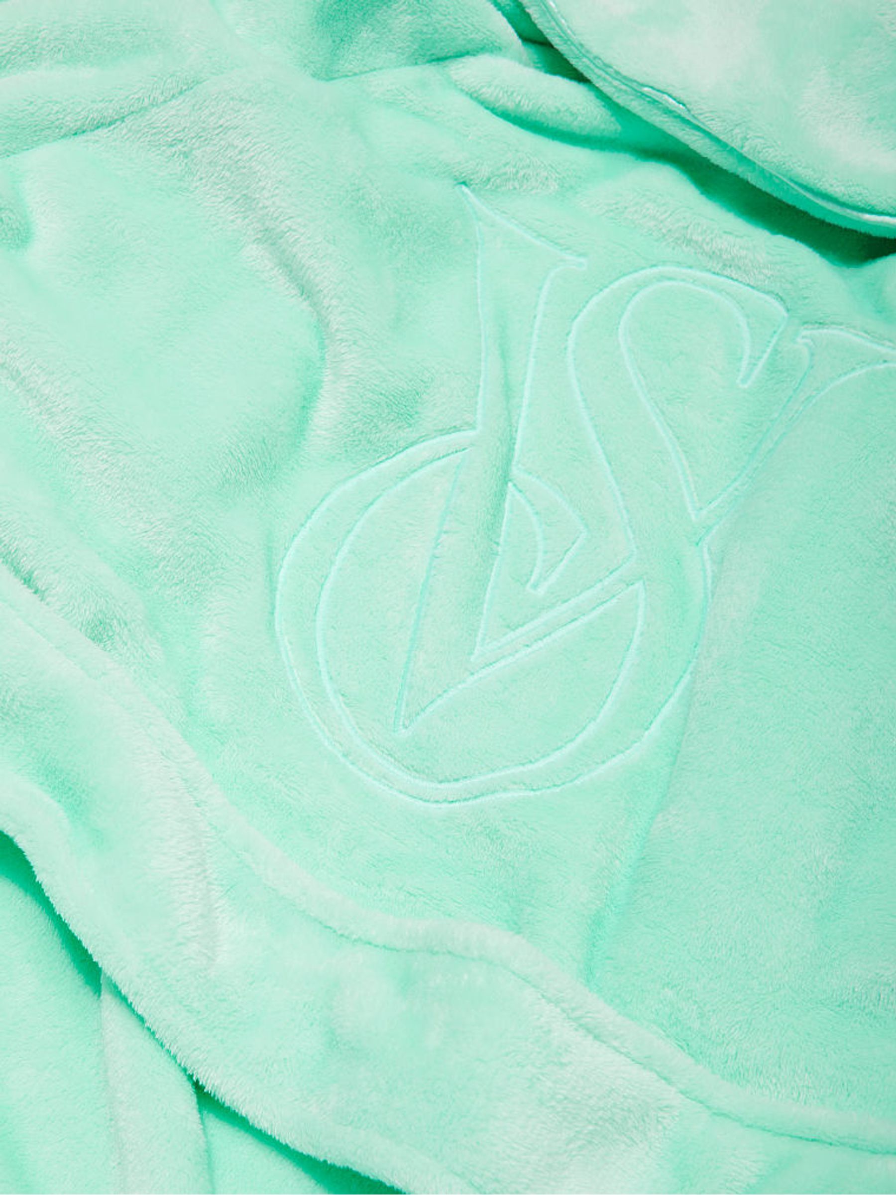 Waterfall Green Cosy Short Dressing Gown - Image 4 of 4