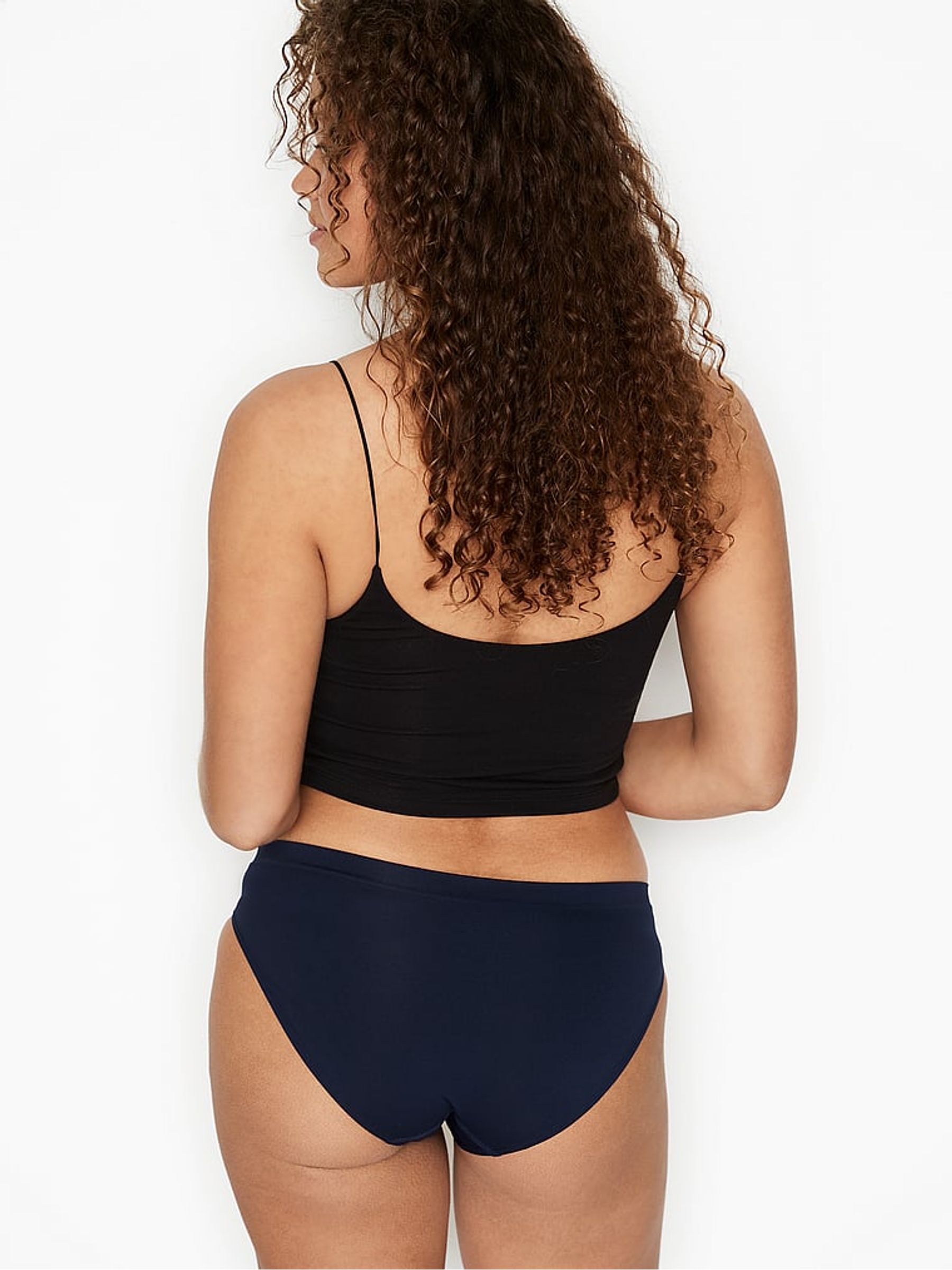 Blue Navy Noir Bikini Knickers - Image 2 of 3