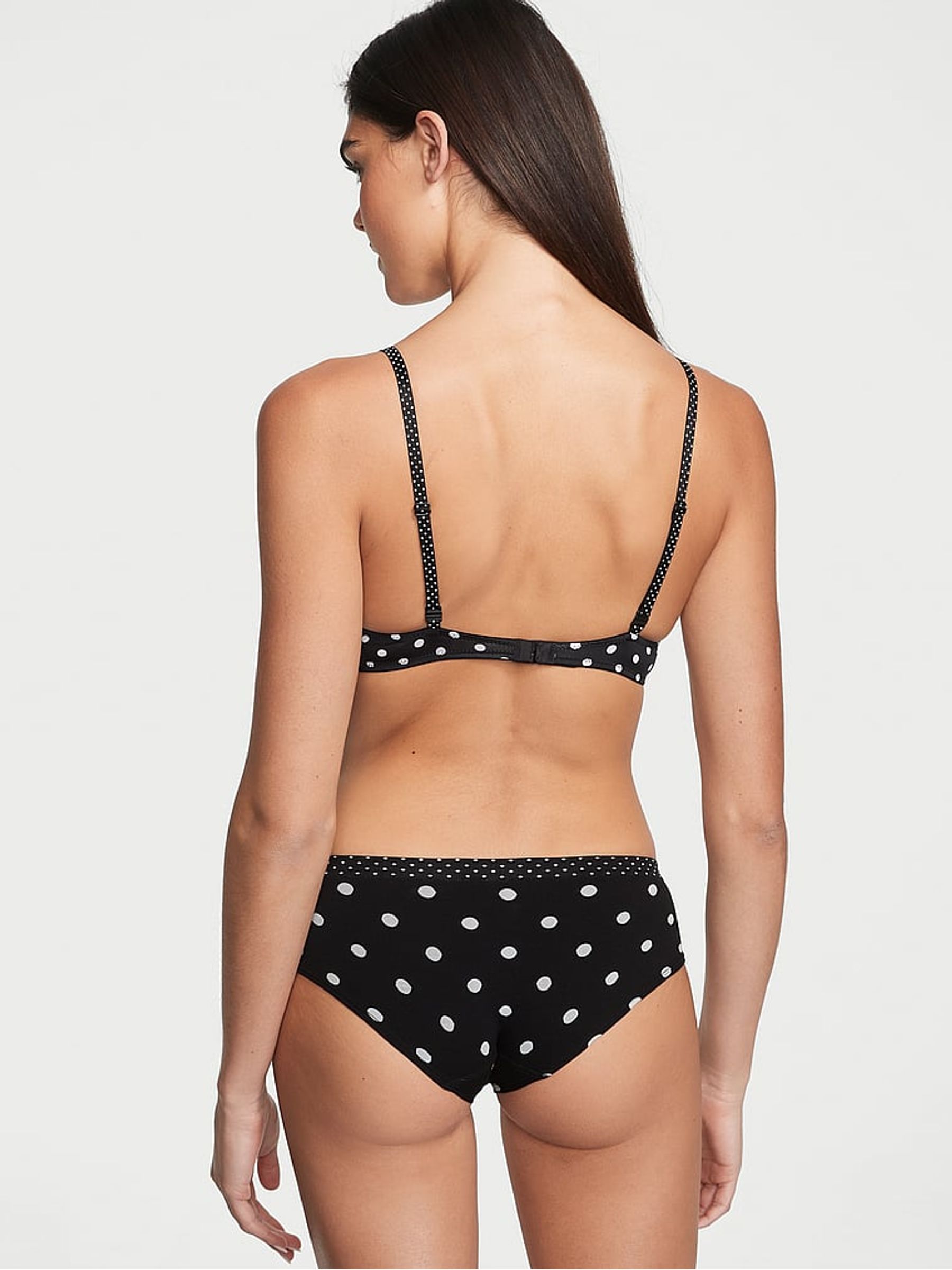 Black Jacquard Smooth Hipster Knickers - Image 2 of 3