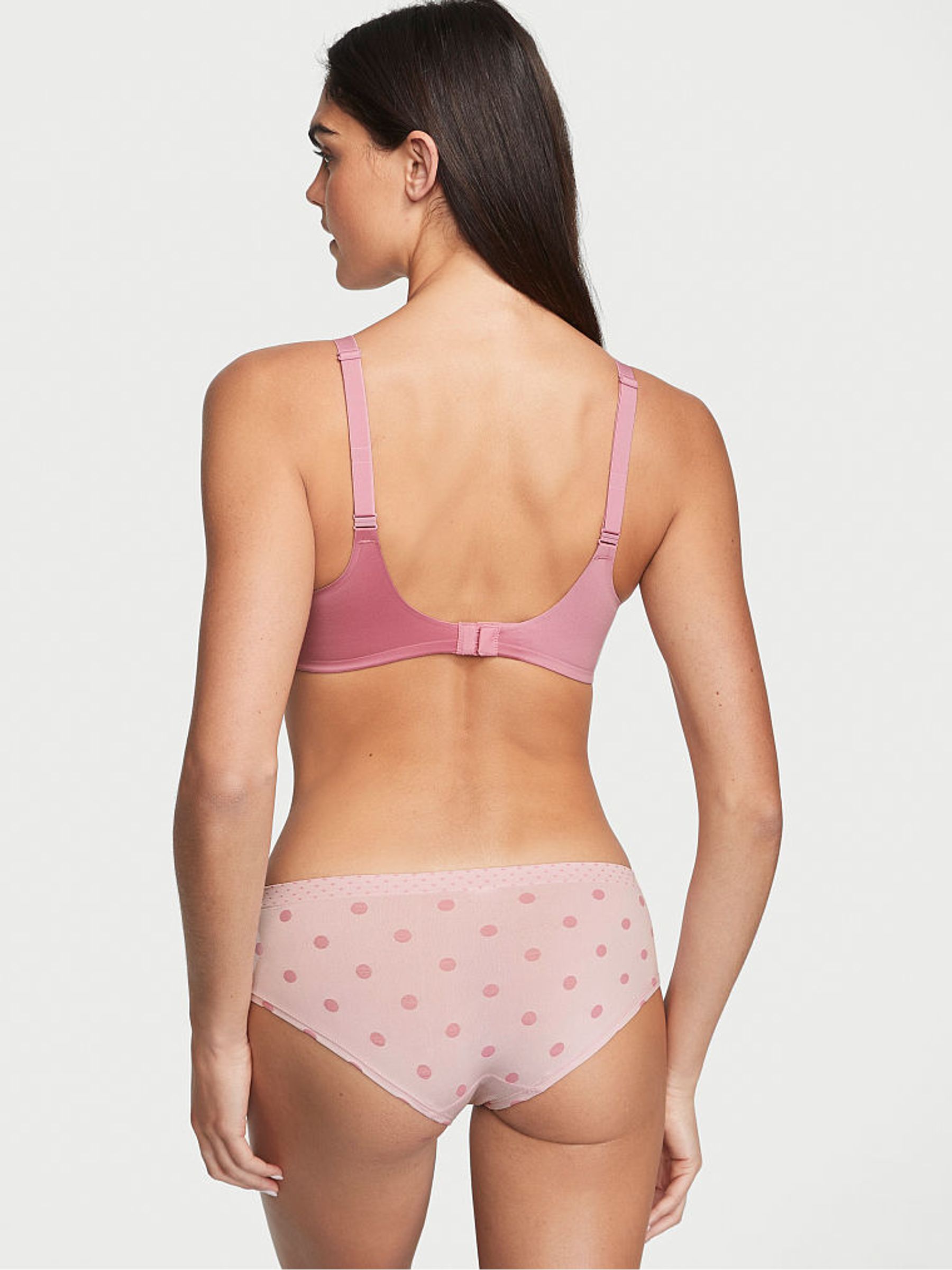 Light Hyacinth Jacquard Purple Smooth Hipster Knickers - Image 2 of 3