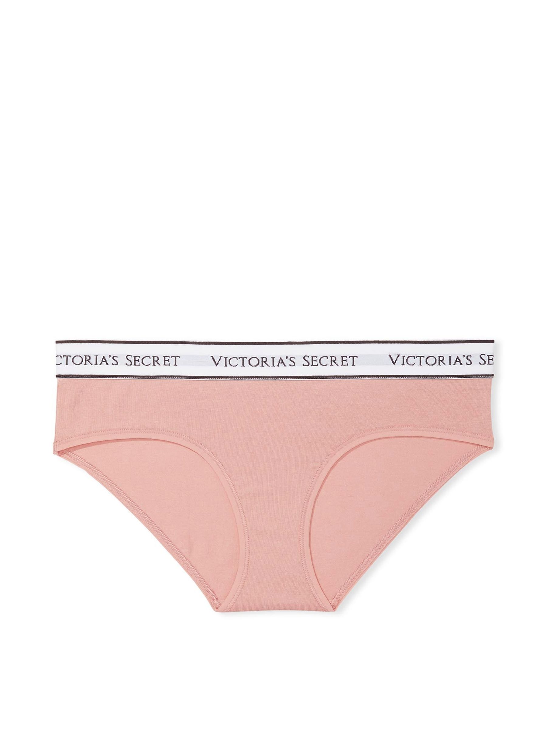 Misty Rose Pink Hipster Logo Knickers - Image 3 of 3