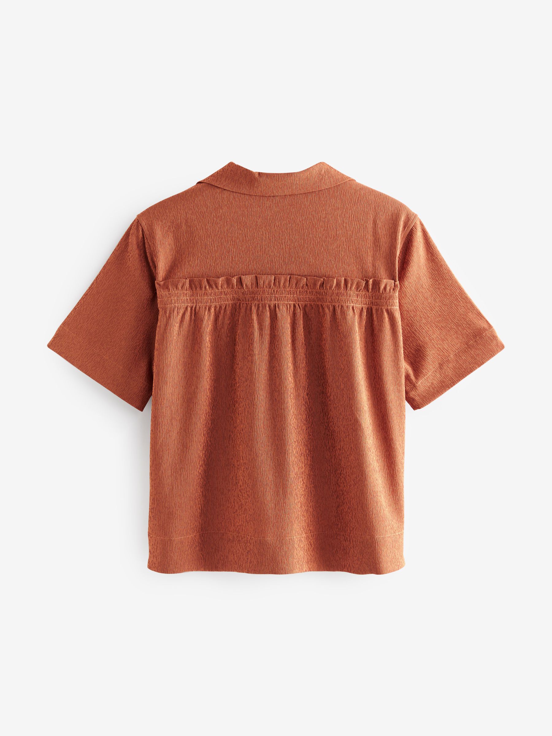 Athleta Brown Echo Short Sleeve Shirt - Image 2 of 3
