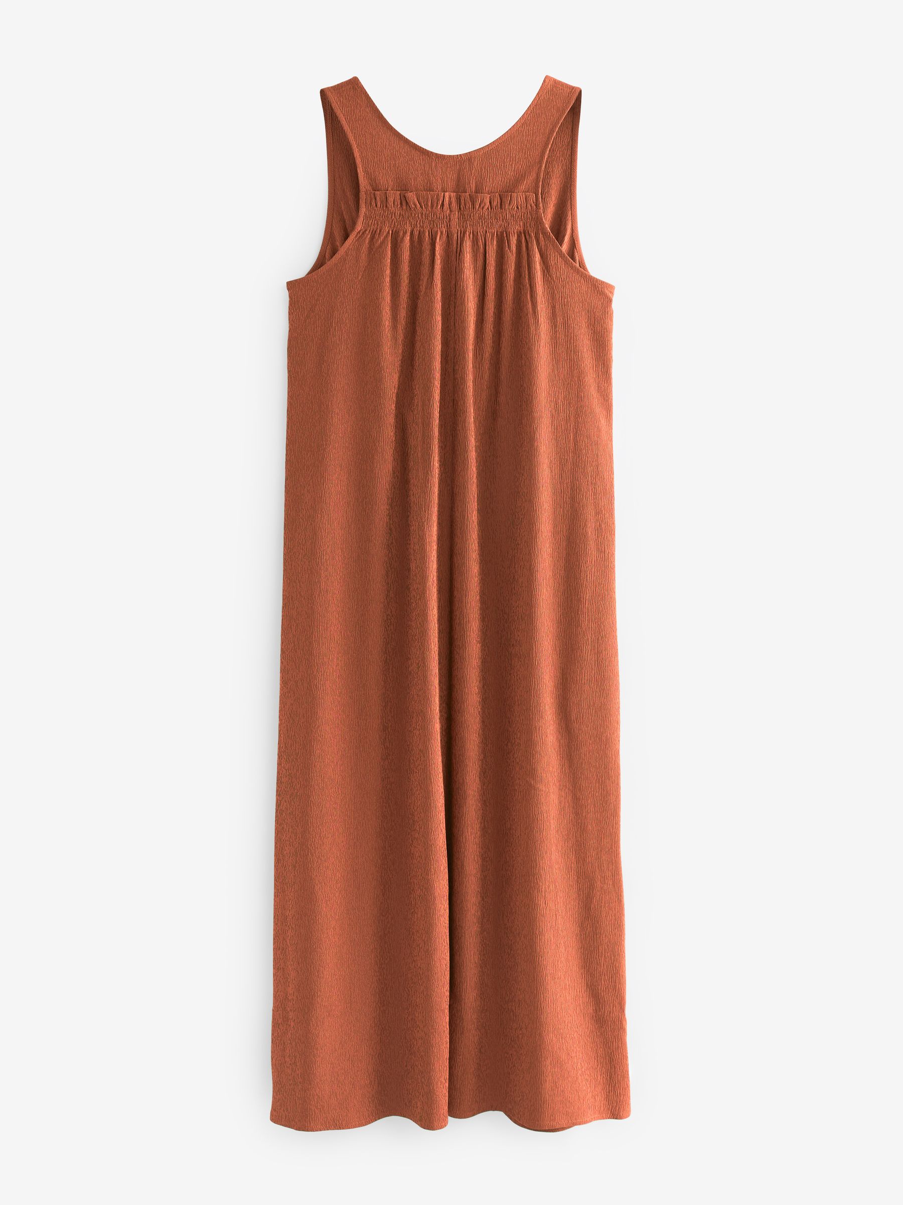 Athleta Brown Echo Sleeveless Midi Dress - Image 2 of 3