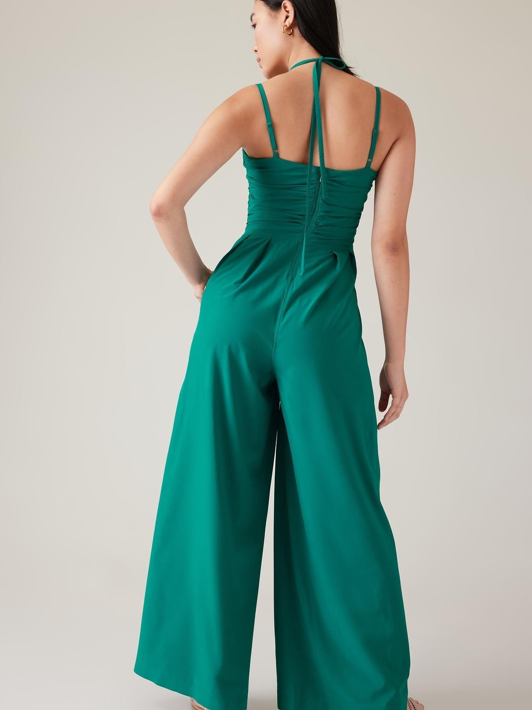Athleta Green Alicia Keys Enlighten Up Jumpsuit - Image 3 of 3
