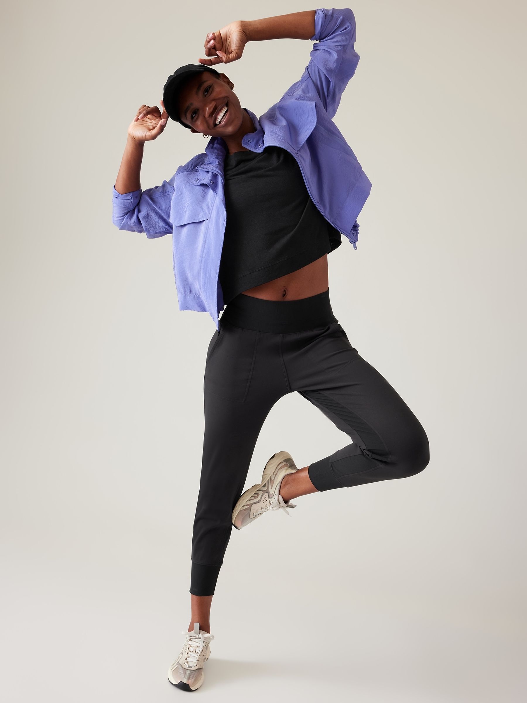 Athleta Black Breezy Serene T-Shirt - Image 6 of 6
