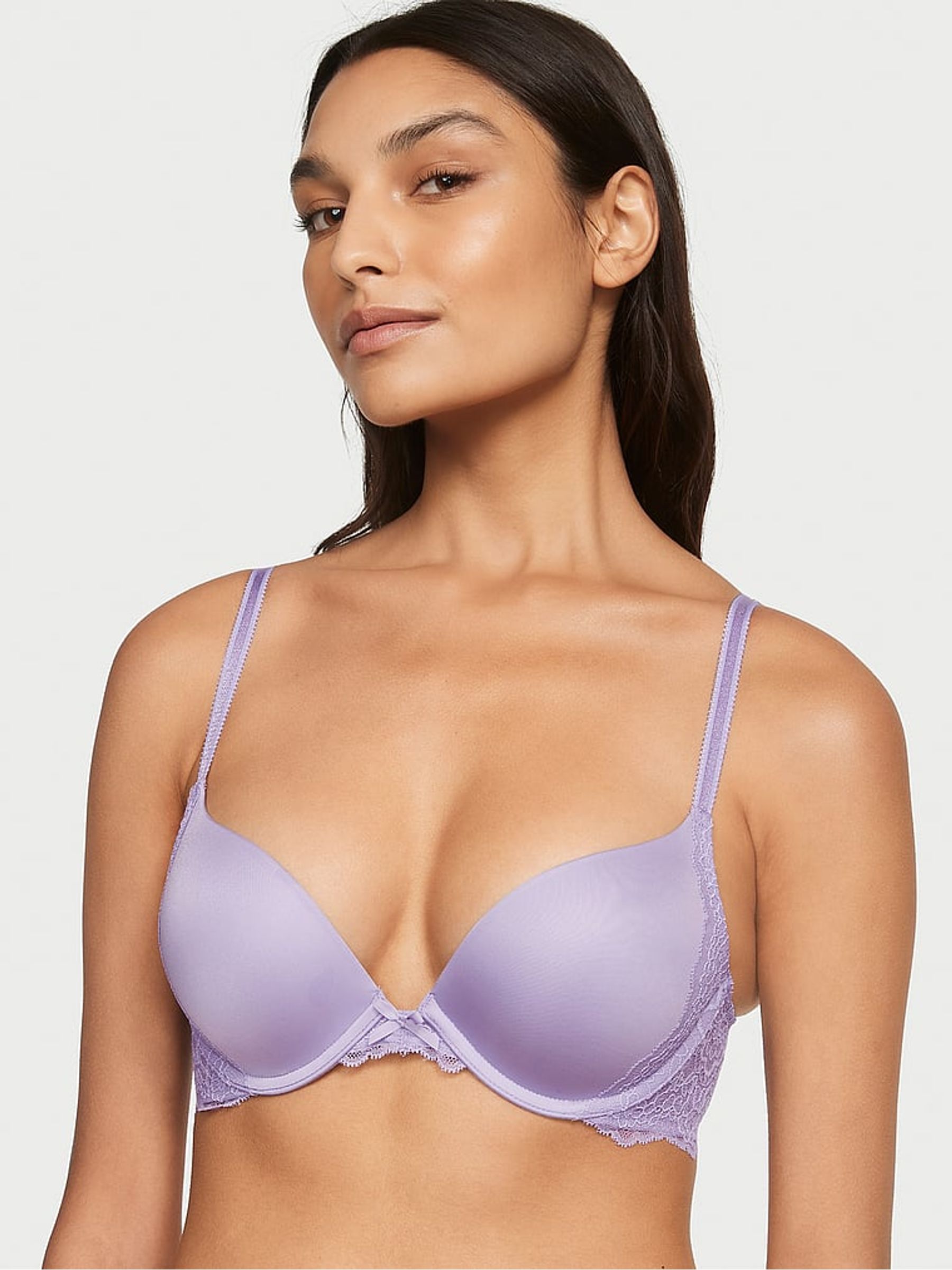 Star Lilac Purple Push Up Bra - Image 1 of 3