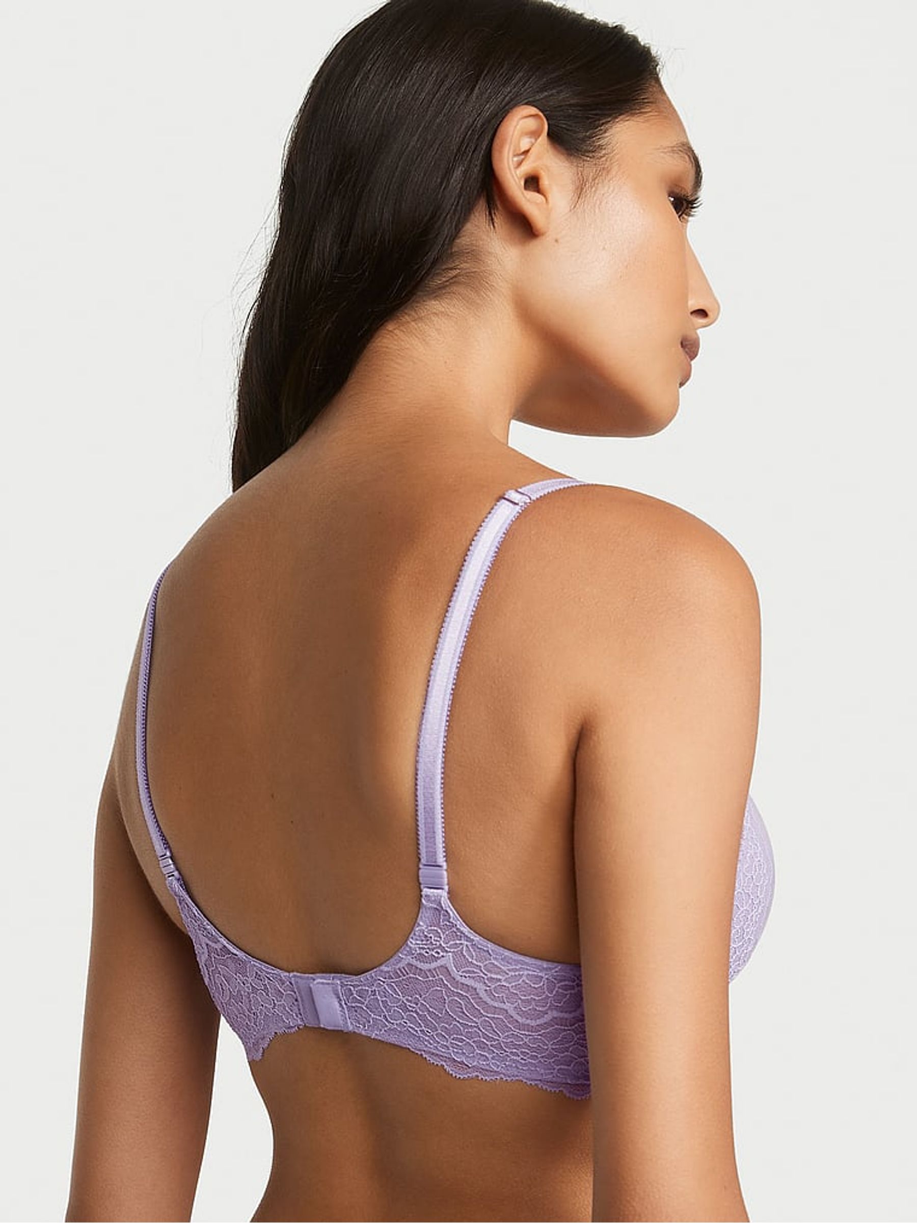 Star Lilac Purple Push Up Bra - Image 2 of 3