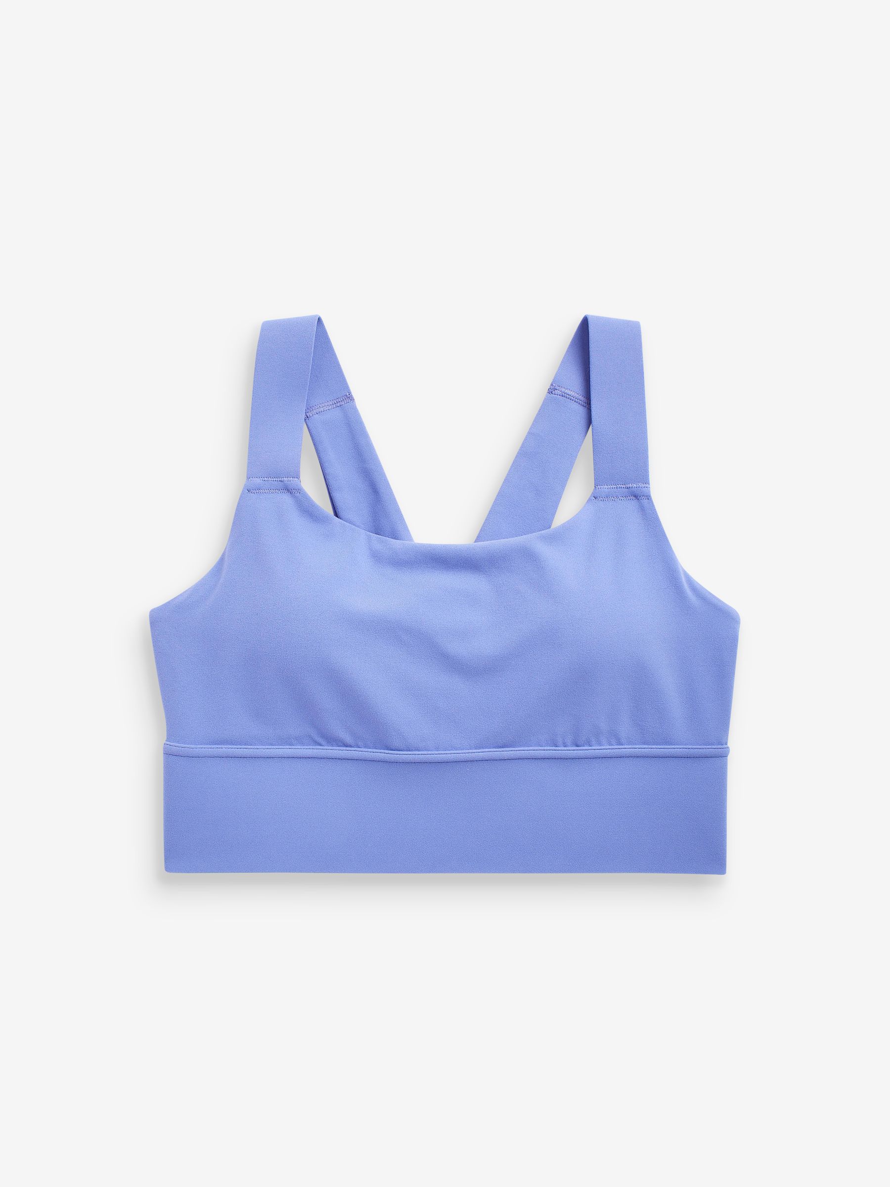 Athleta Purple Warrior Longline Sports Bra - Image 1 of 2