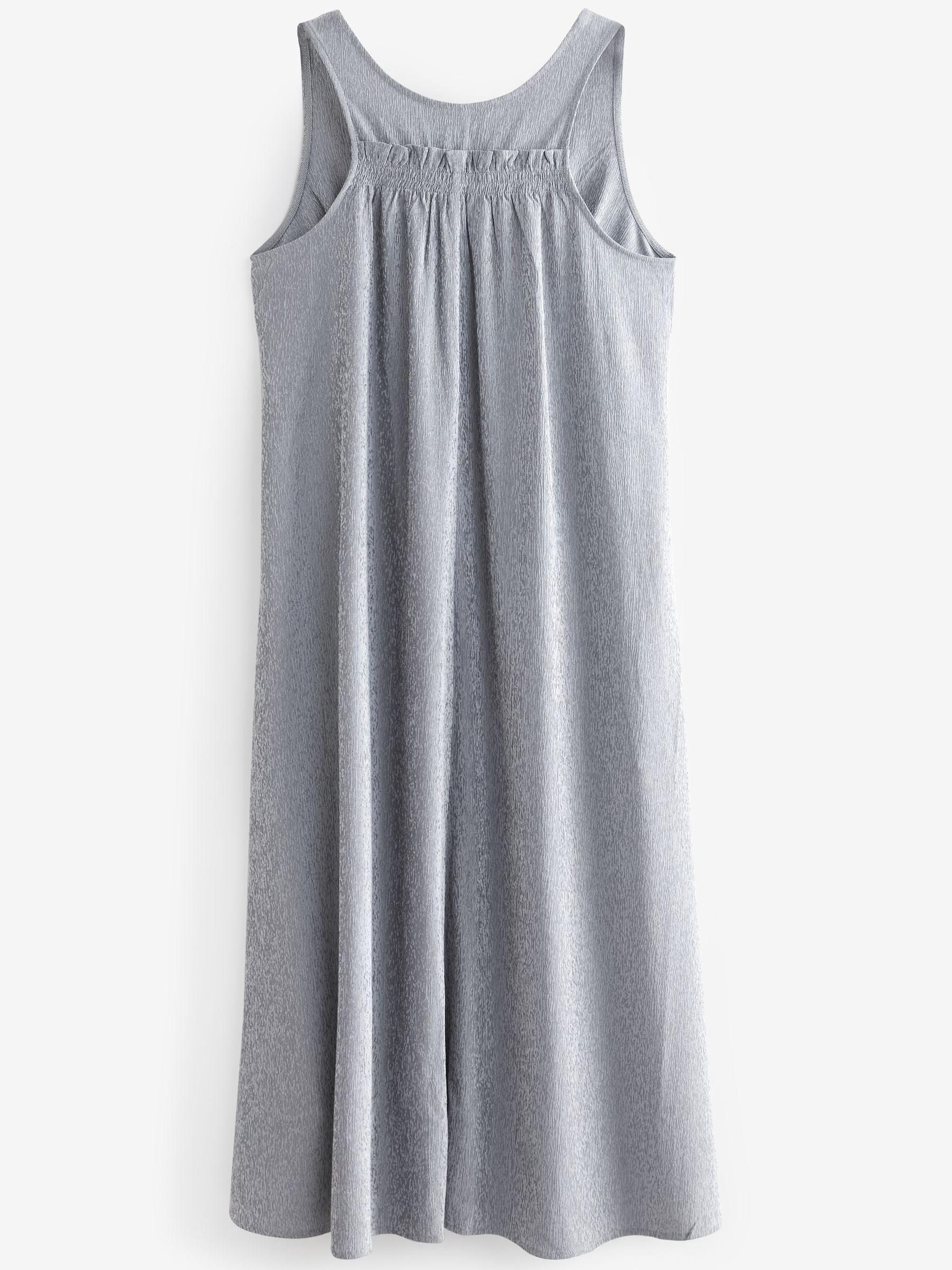 Athleta Silver Echo Sleeveless Midi Dress - Image 2 of 3