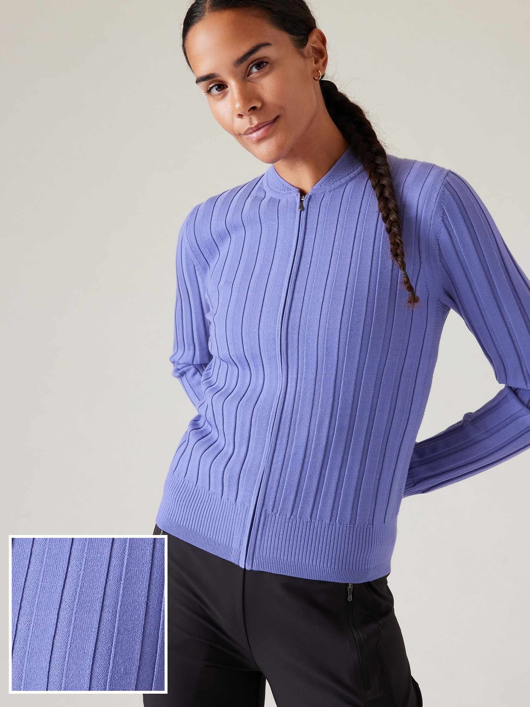 Athleta Purple Fairway Jumper - Image 1 of 2