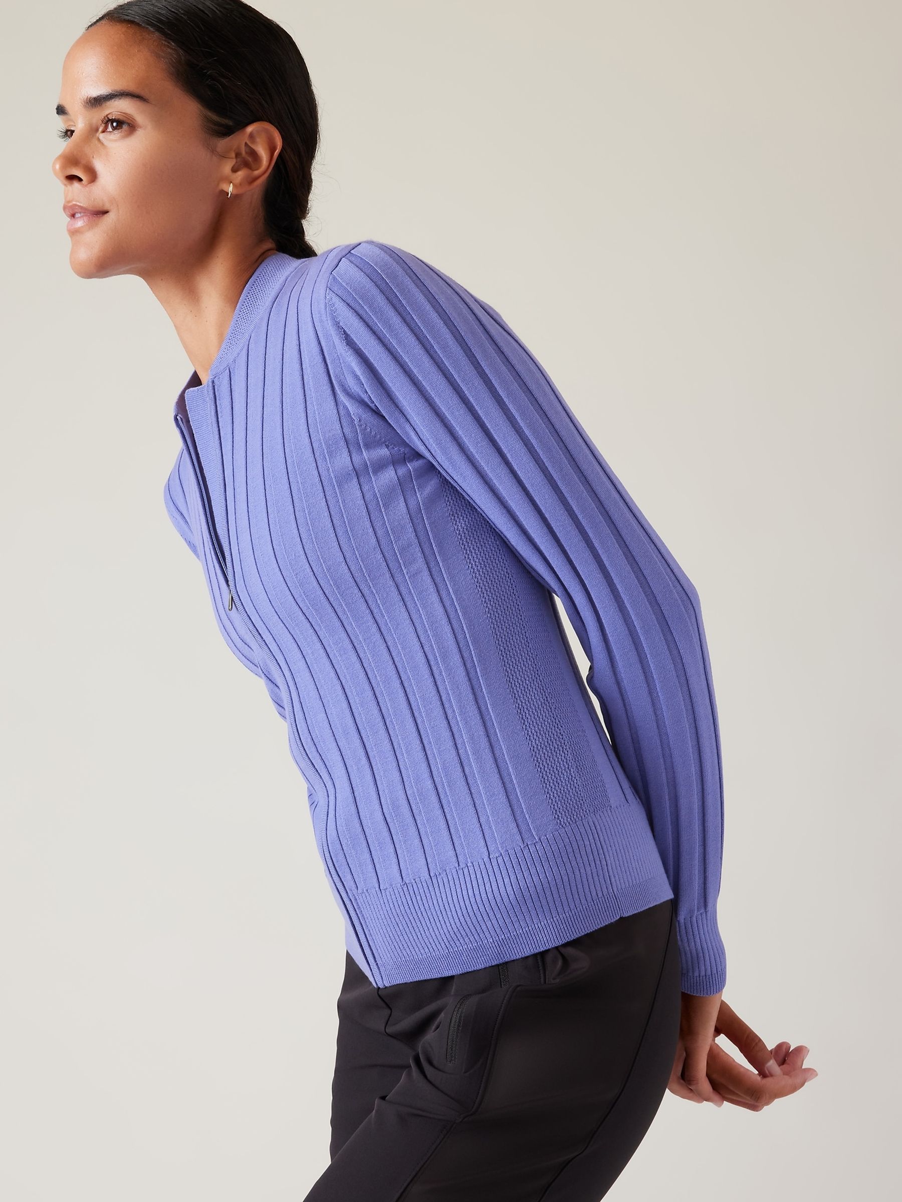 Athleta Purple Fairway Jumper - Image 2 of 2