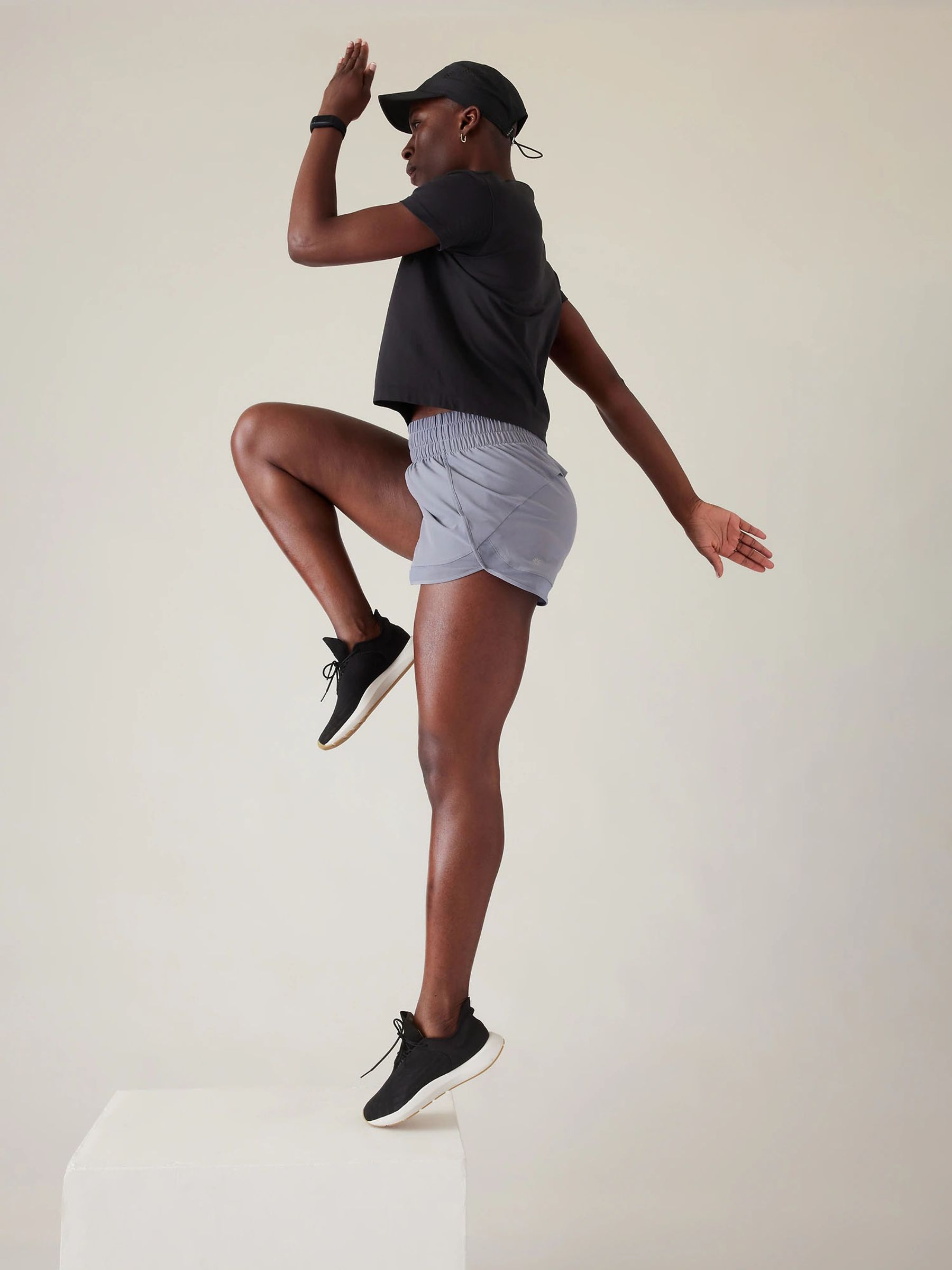 Athleta Black Ether Seamless T-Shirt - Image 2 of 4