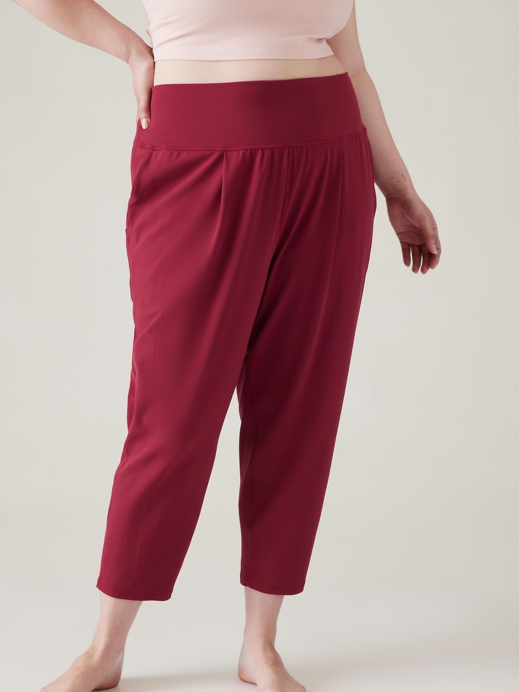 Athleta Red Elation Joggers - Image 4 of 5
