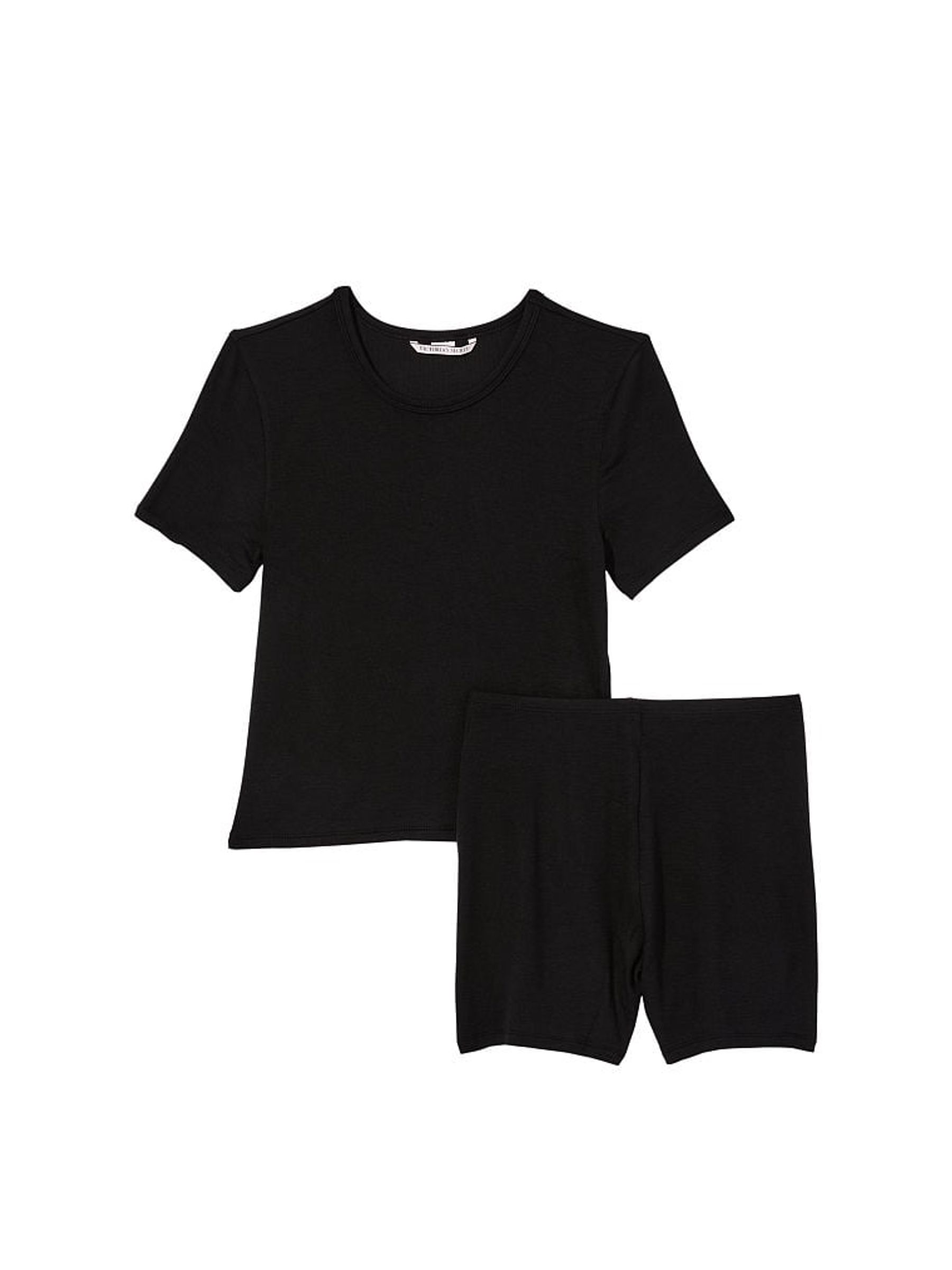 Black Modal Short Pyjamas - Image 3 of 3