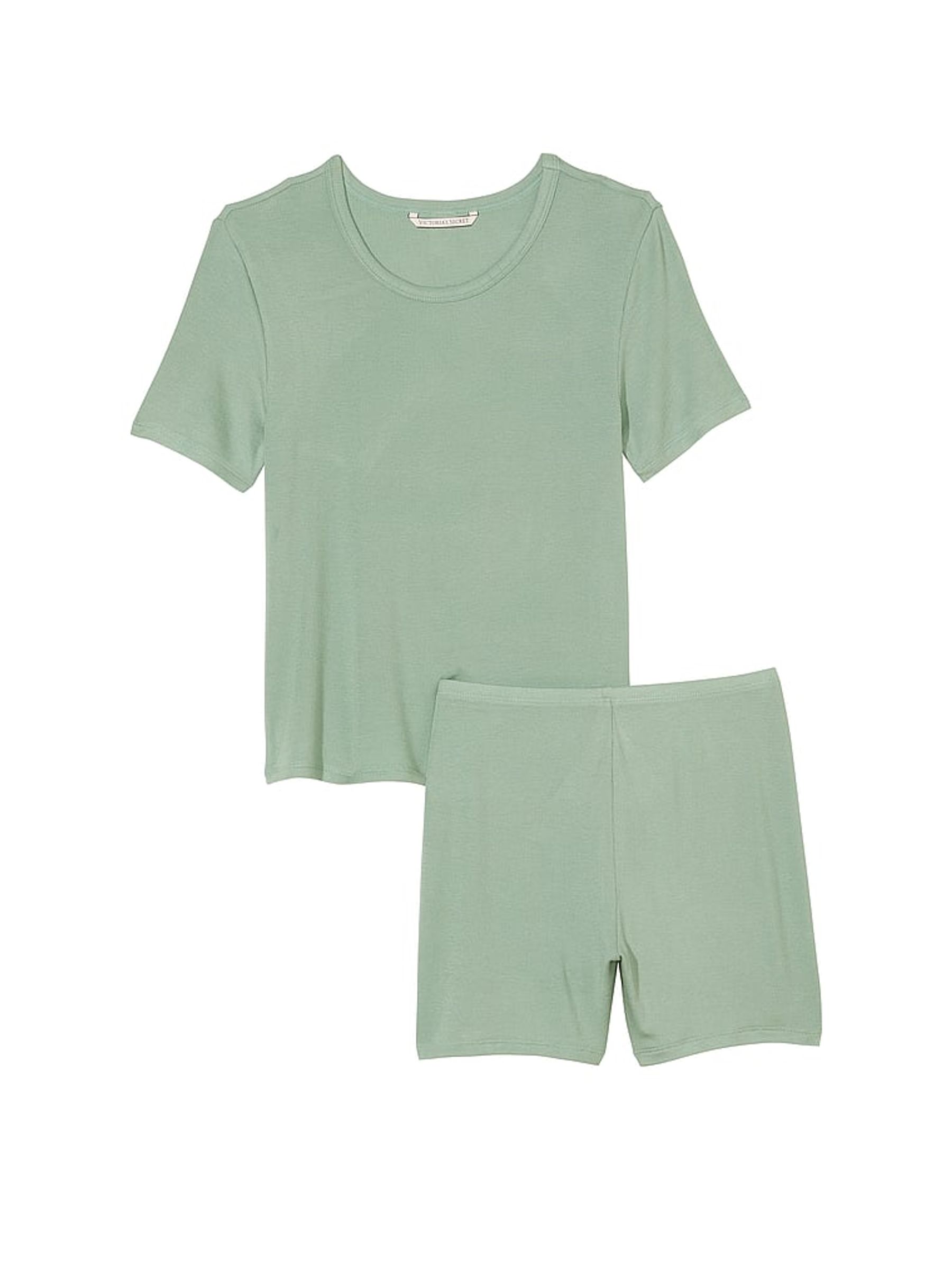 Seasalt Green Modal Short Pyjamas - Image 3 of 3