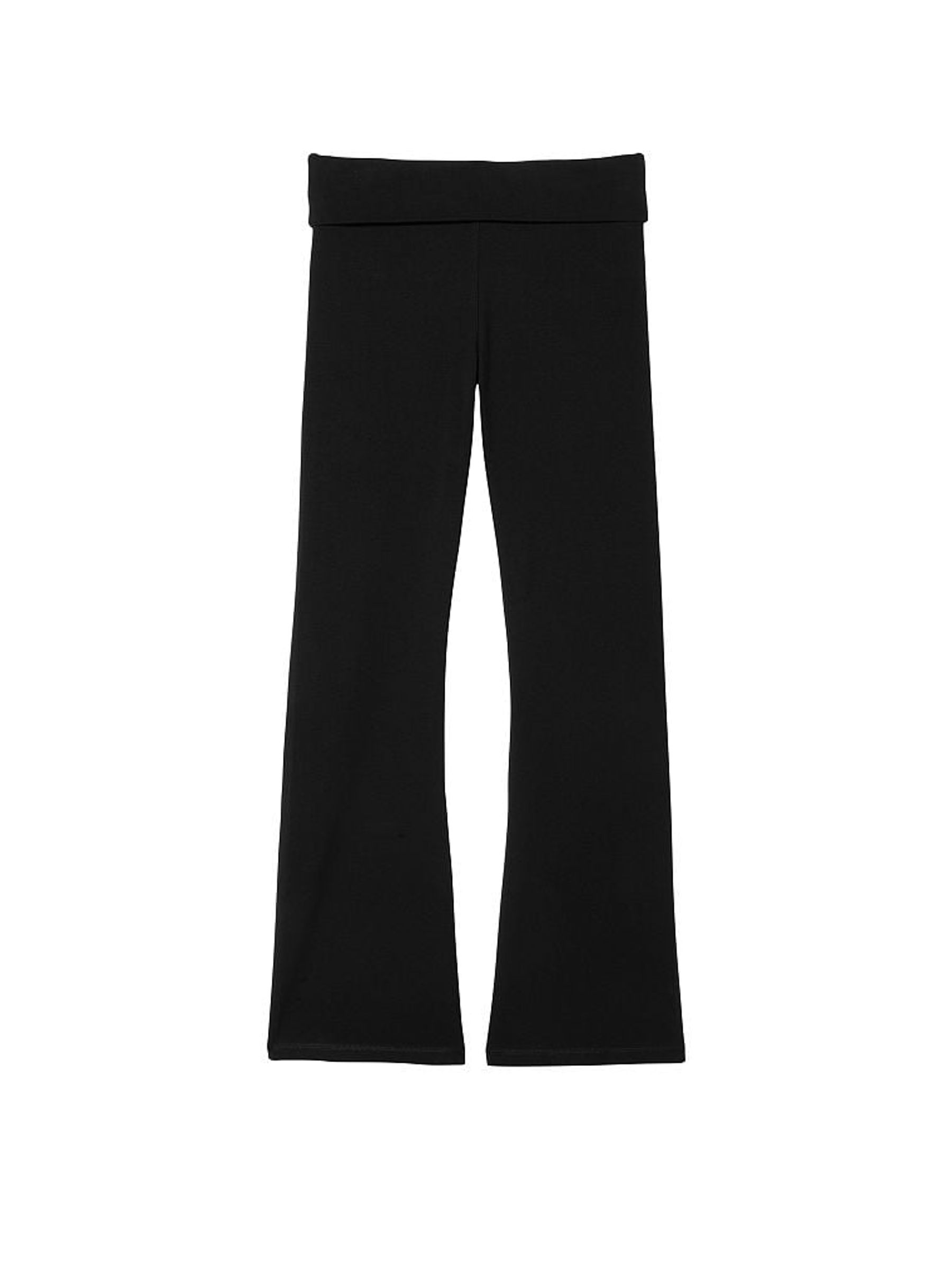 Pure Black Foldover Legging - Image 3 of 3