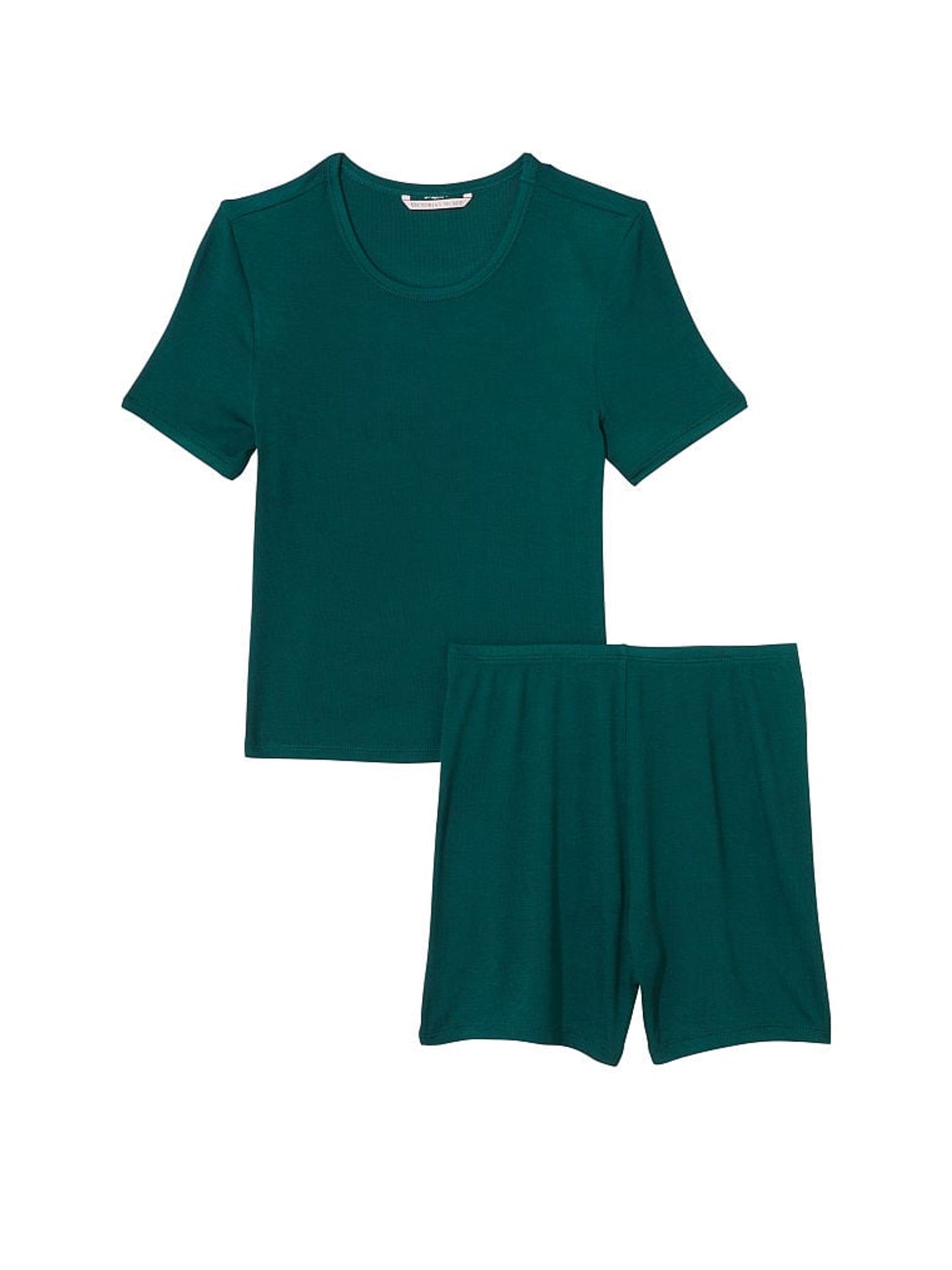 Black Ivy Green Modal Short Pyjamas - Image 3 of 3