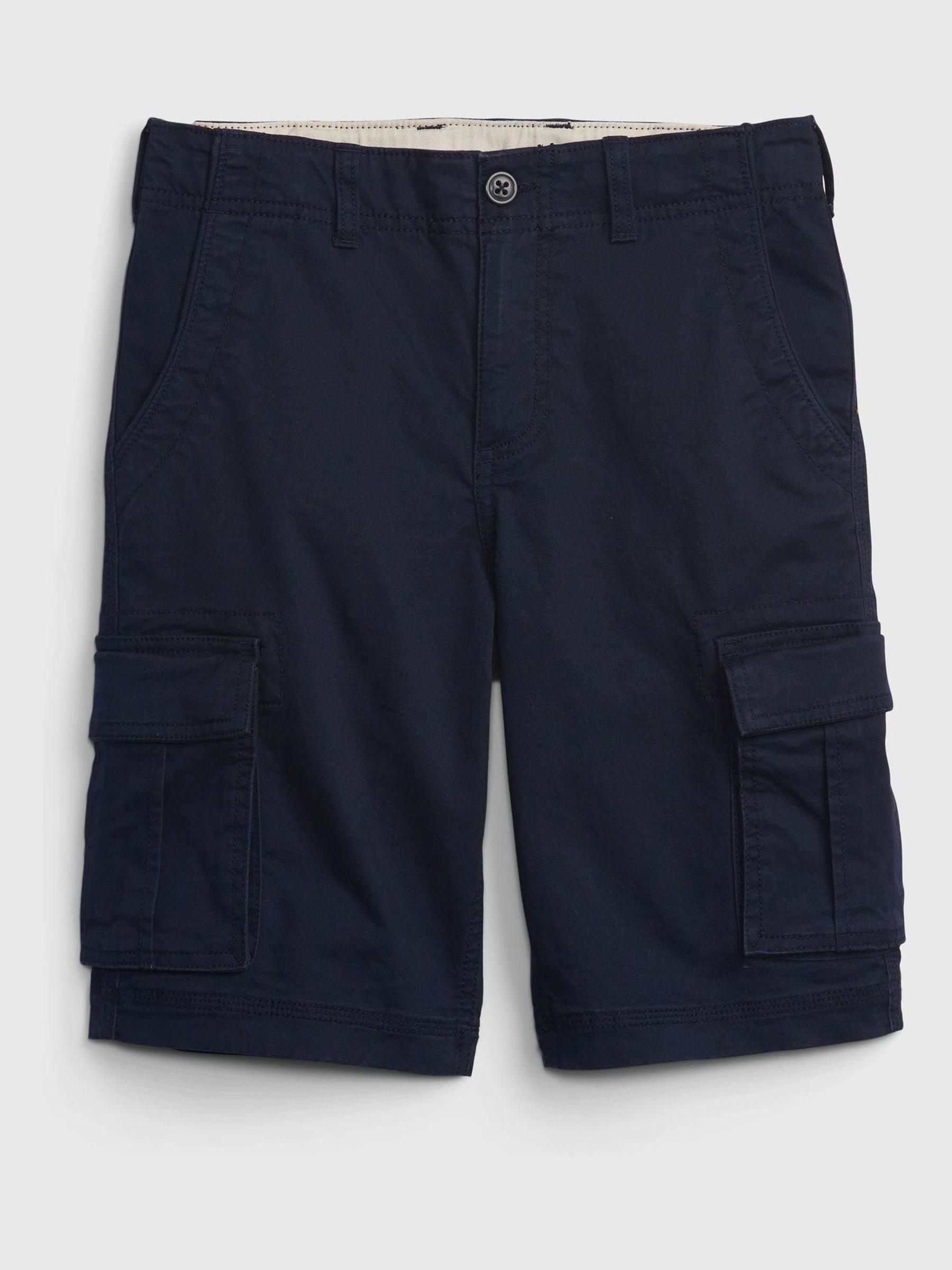 Navy Blue Cargo Shorts - Image 1 of 1
