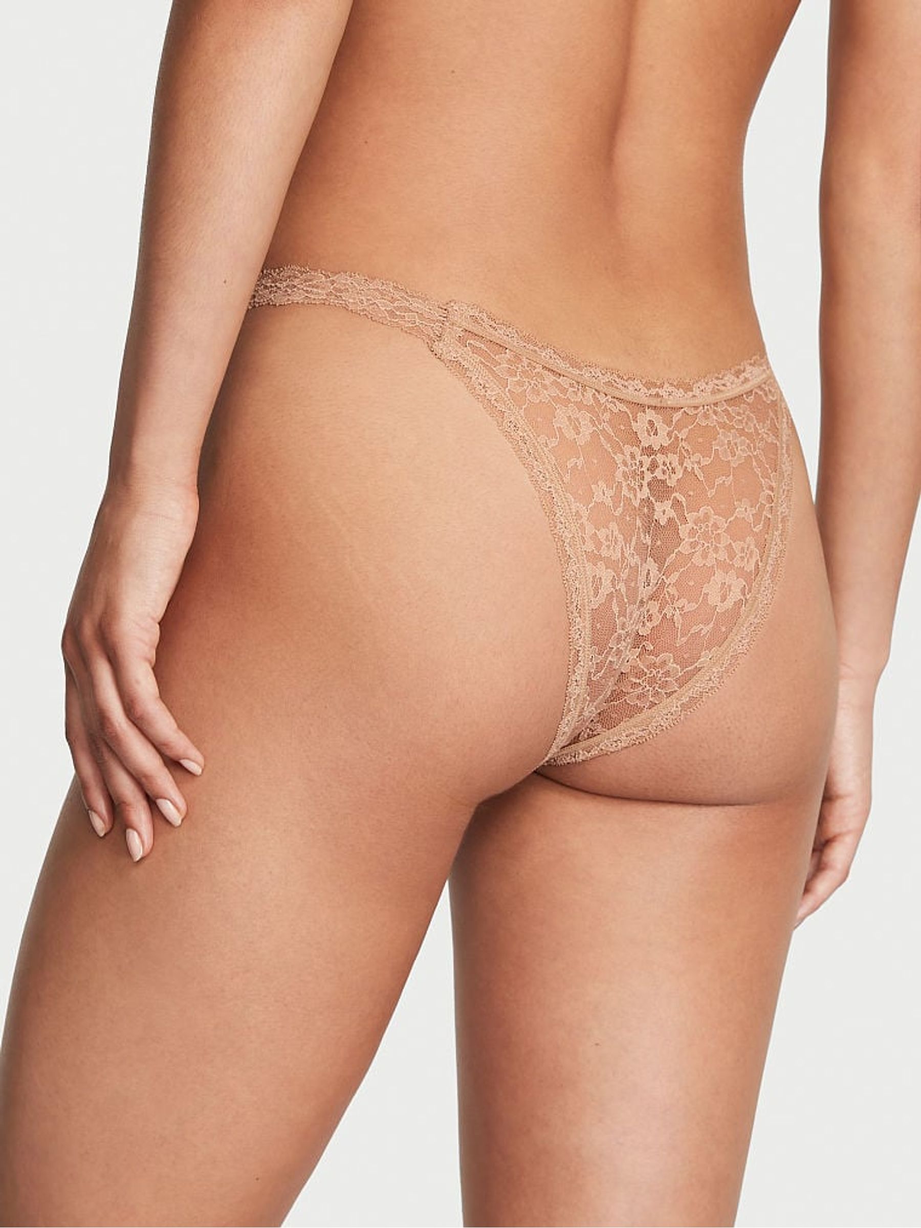 Praline Nude Brazilian Knickers - Image 2 of 3