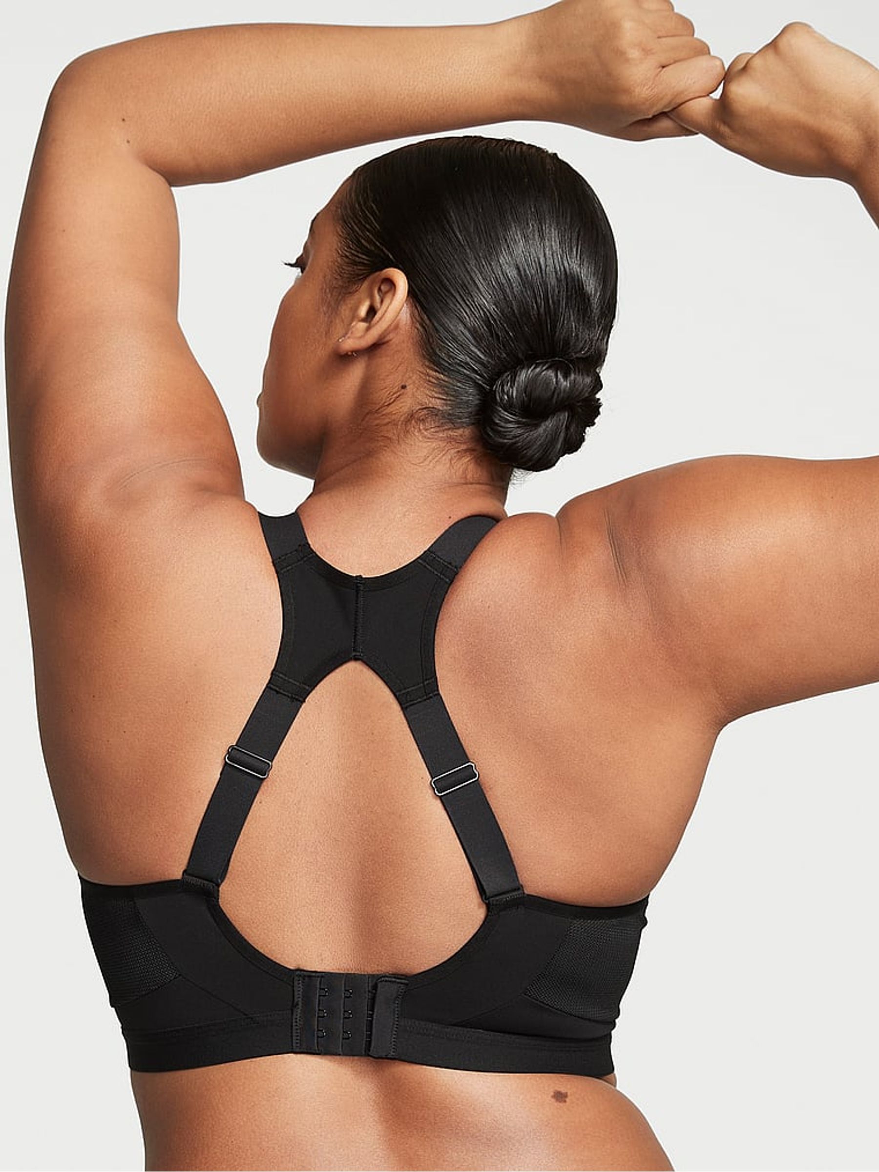 Black Incredible Plunge Sports Bra - Image 2 of 3