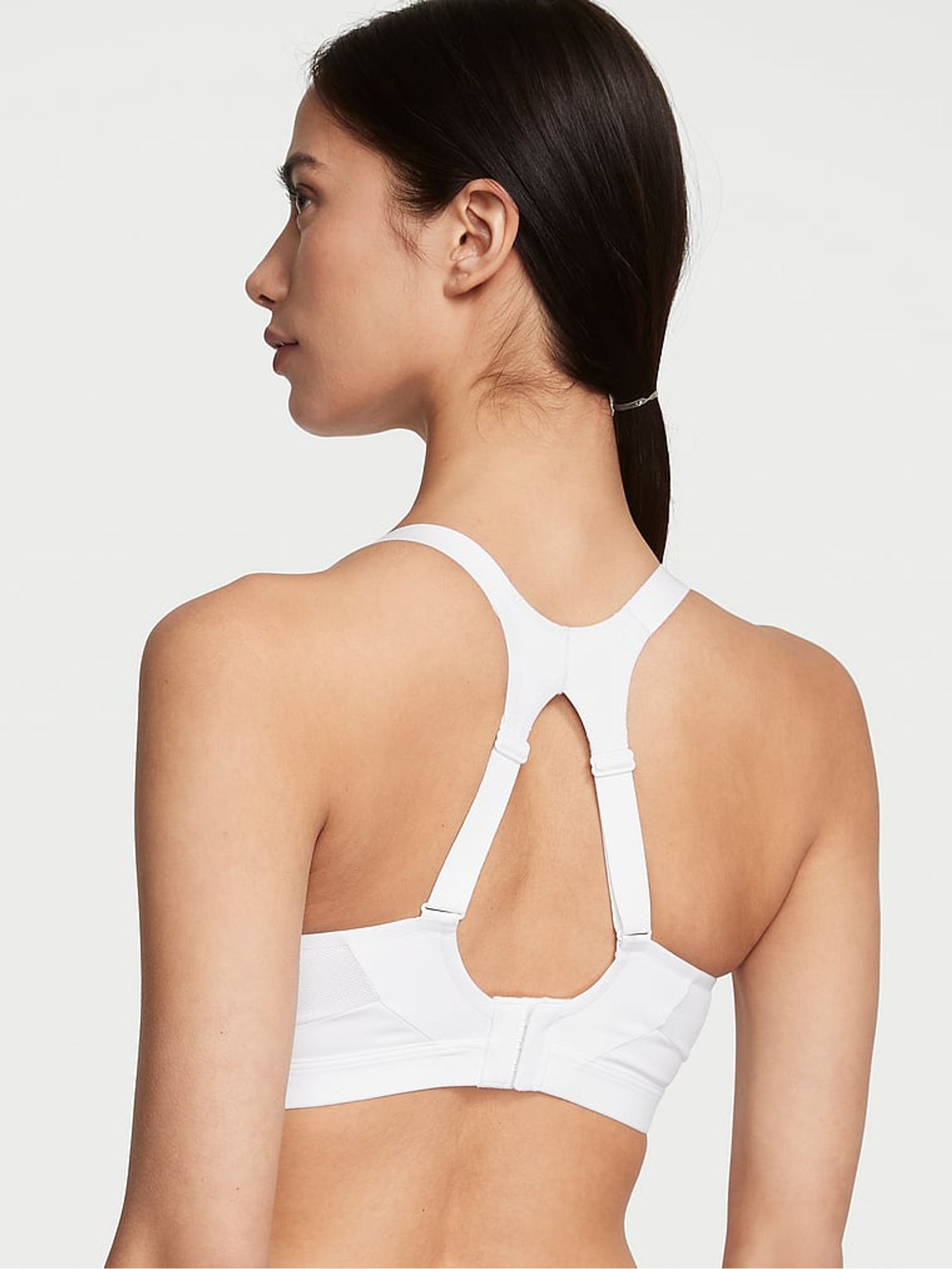 White Incredible Plunge Sports Bra - Image 2 of 3