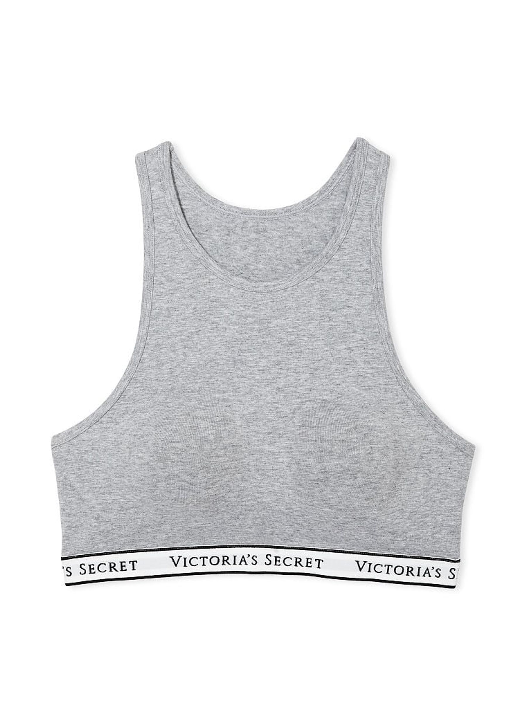 Medium Heather Grey Bralette Low Impact T-Shirt Bra - Image 3 of 3