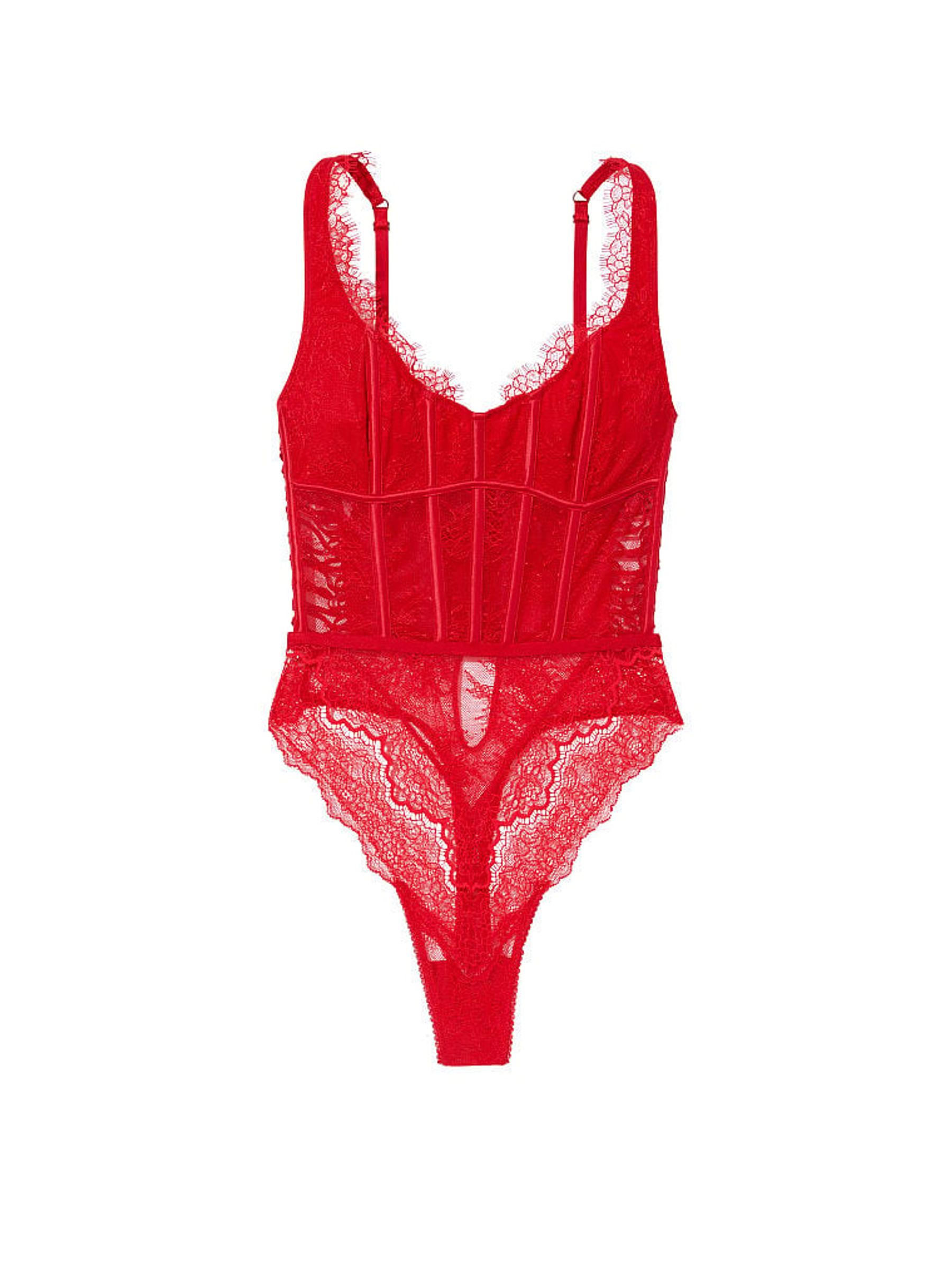 Lipstick Red Bodysuit - Image 3 of 3