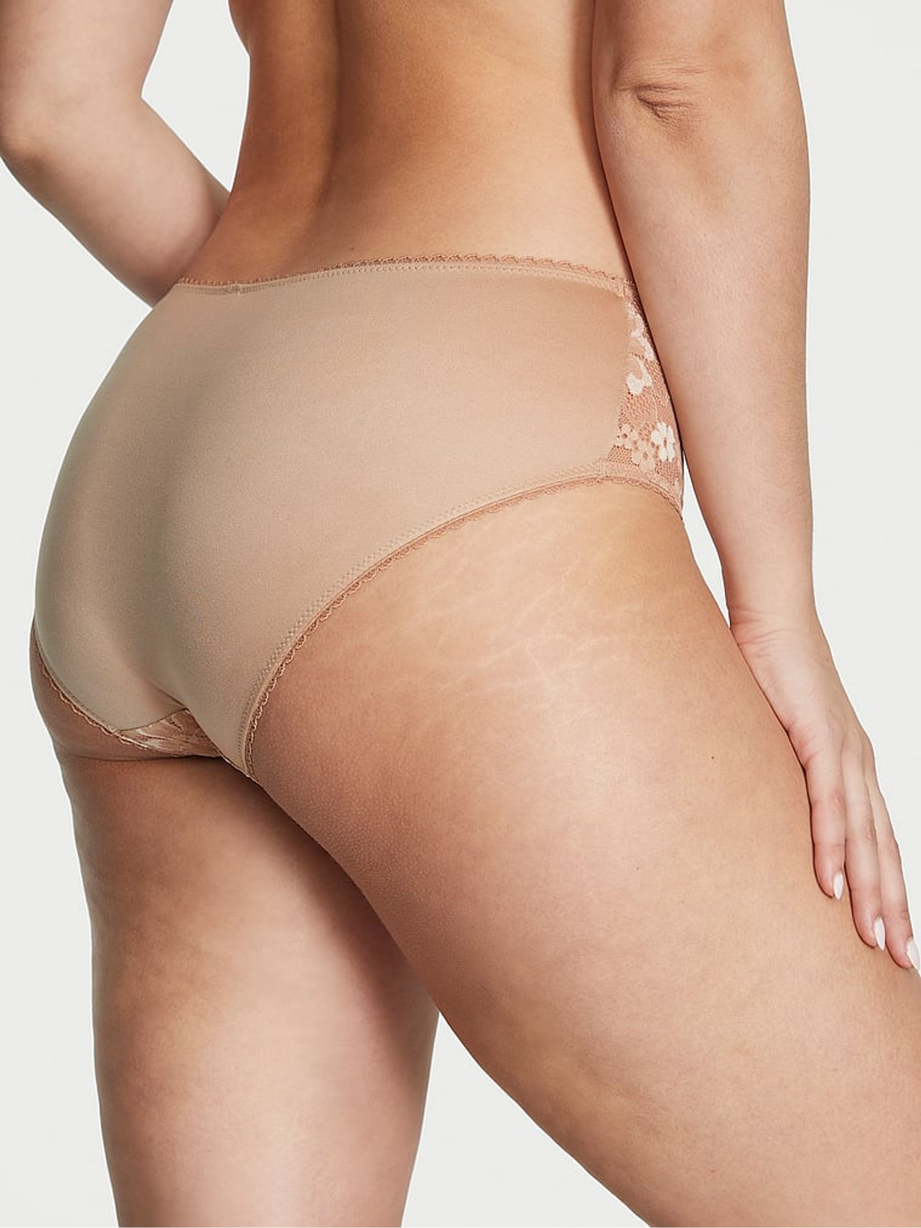 Praline Nude Lace Hipster Knickers - Image 2 of 3