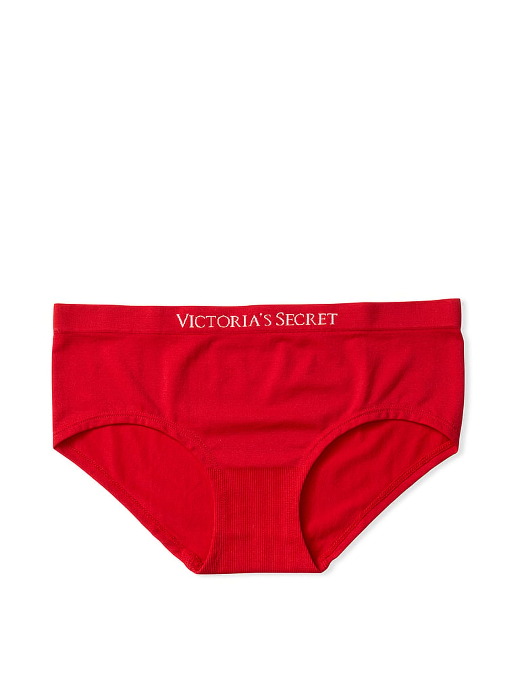 Lipstick Red Smooth Seamless Hipster Knickers - Image 3 of 3
