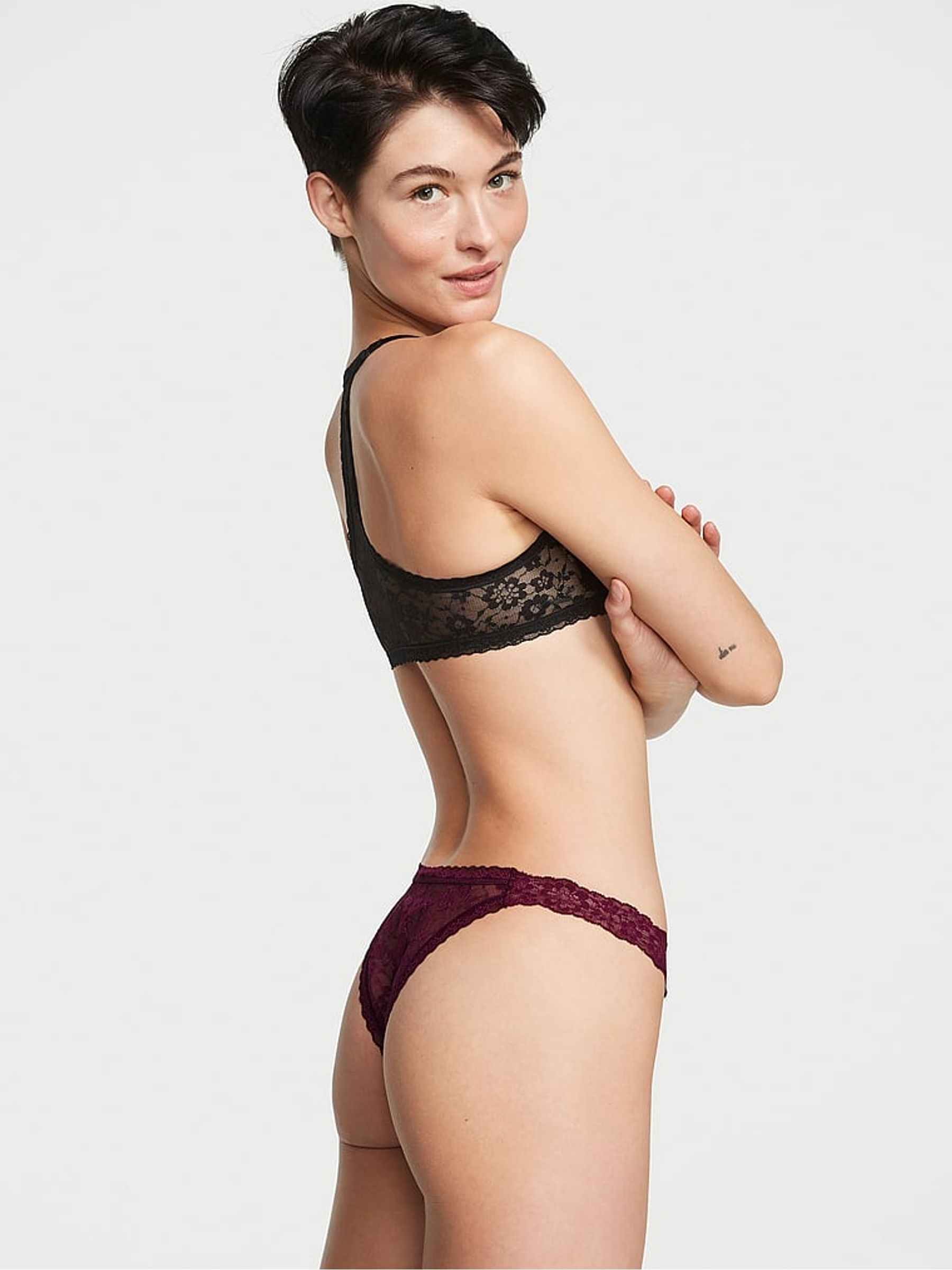 Kir Red Brazilian Knickers - Image 2 of 3