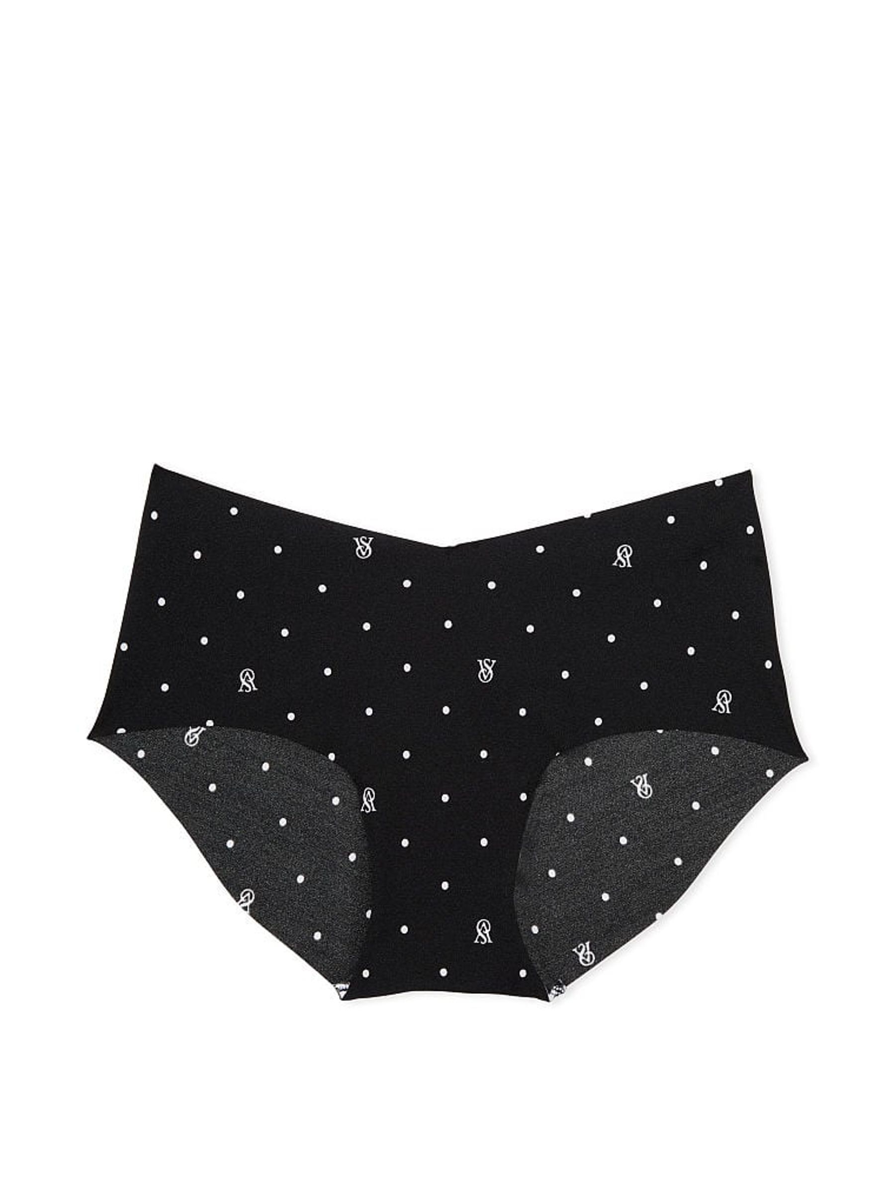 Black Logo Smooth Hipster Knickers - Image 3 of 3