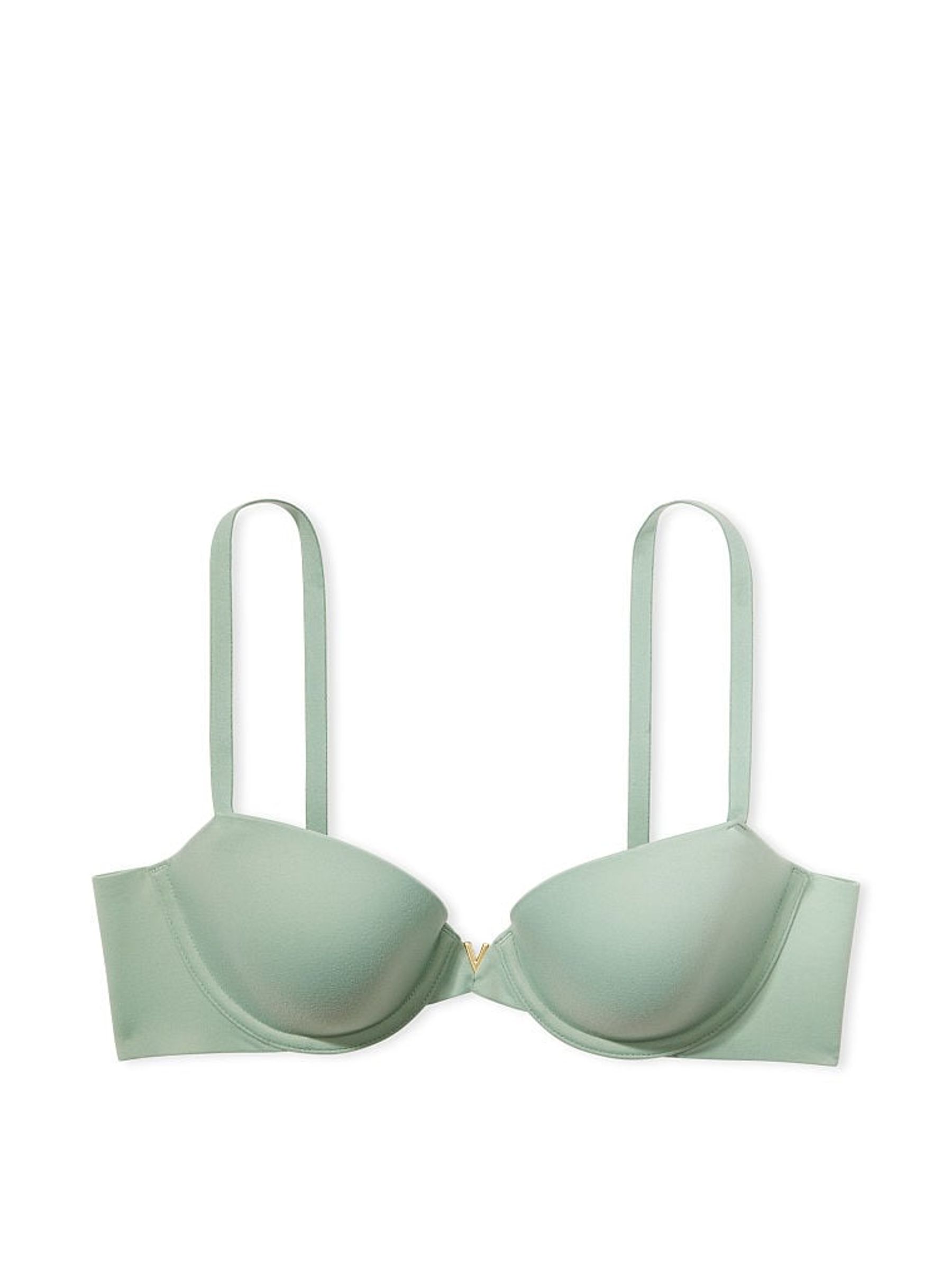 Seasalt Green Lightly Lined Demi Bra - Image 3 of 4