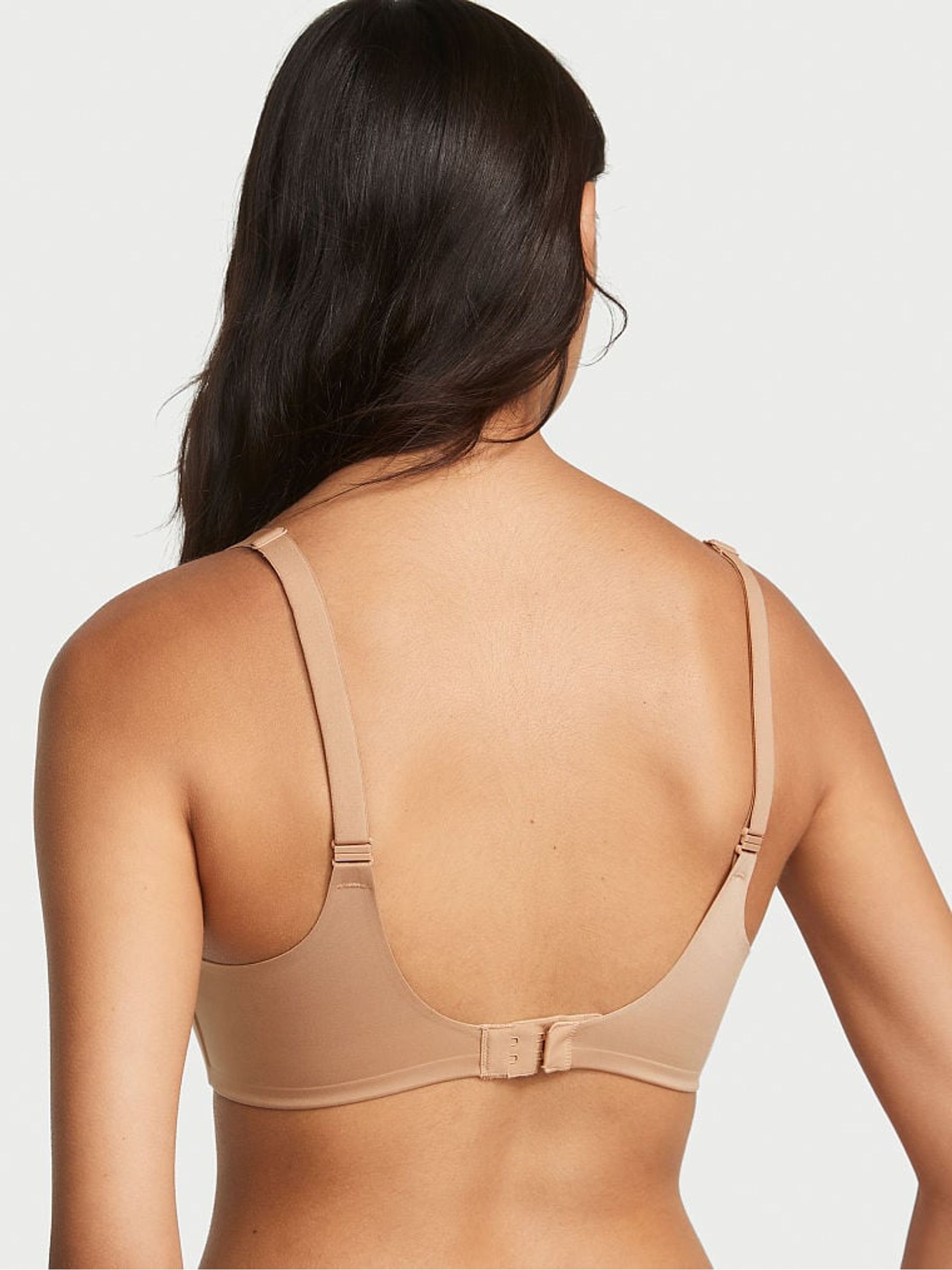 Praline Nude Lightly Lined Plunge Non Wired Bra - Image 2 of 3