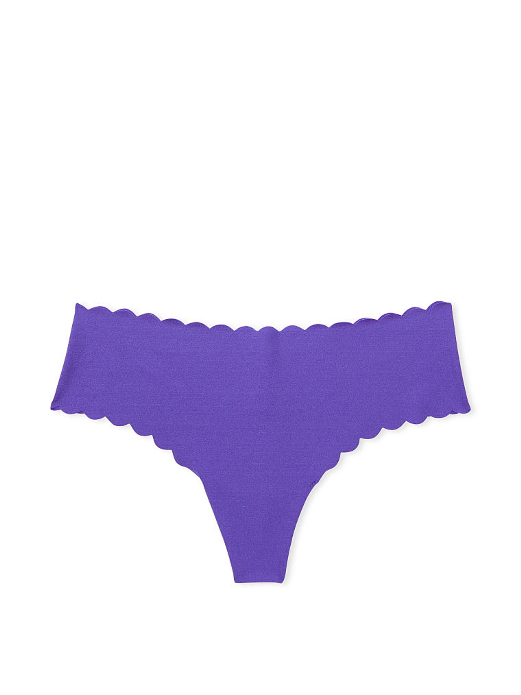 Purple Shock Smooth Thong Knickers - Image 3 of 3