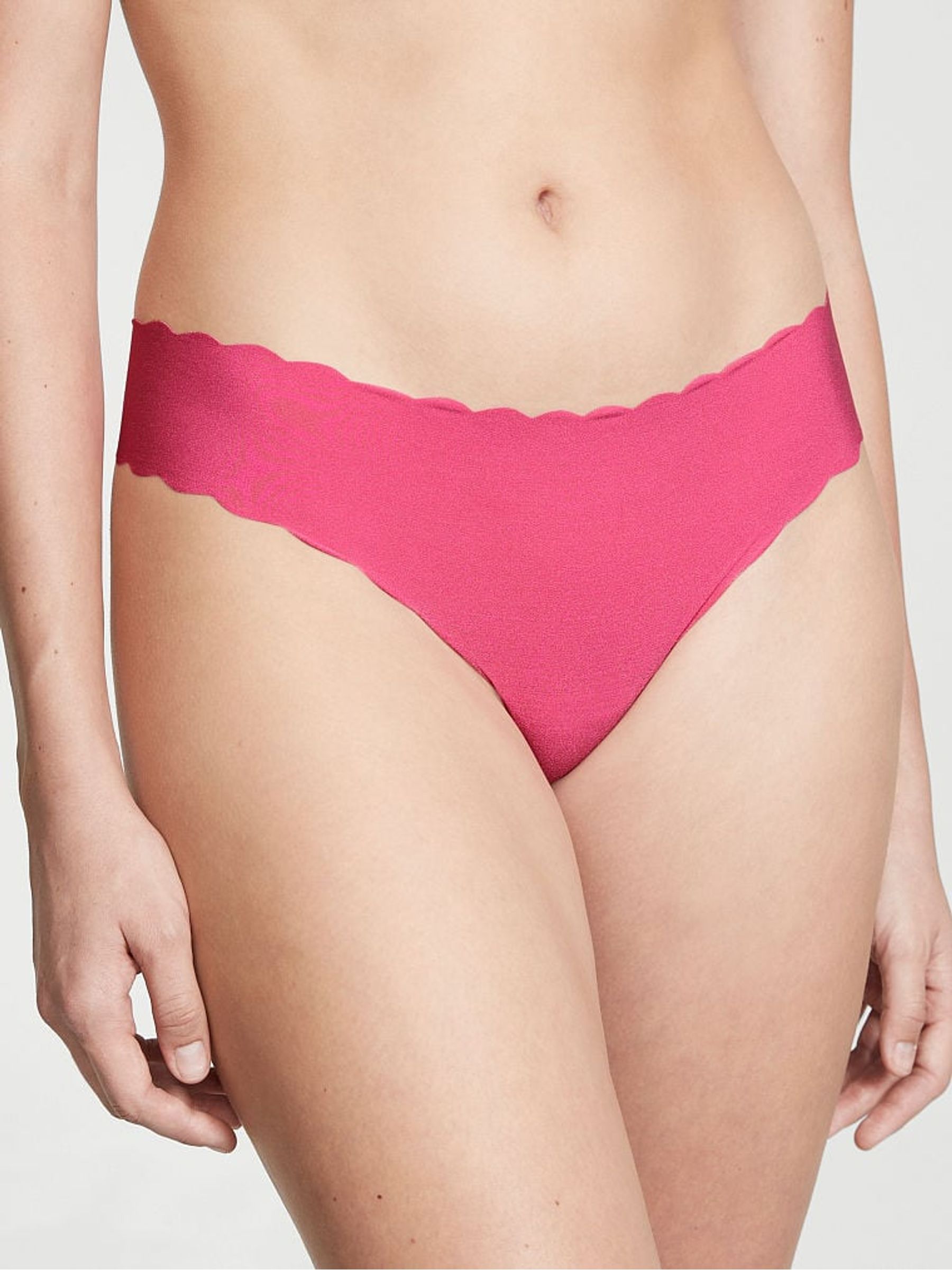 Rose Red Smooth Thong Knickers - Image 1 of 3