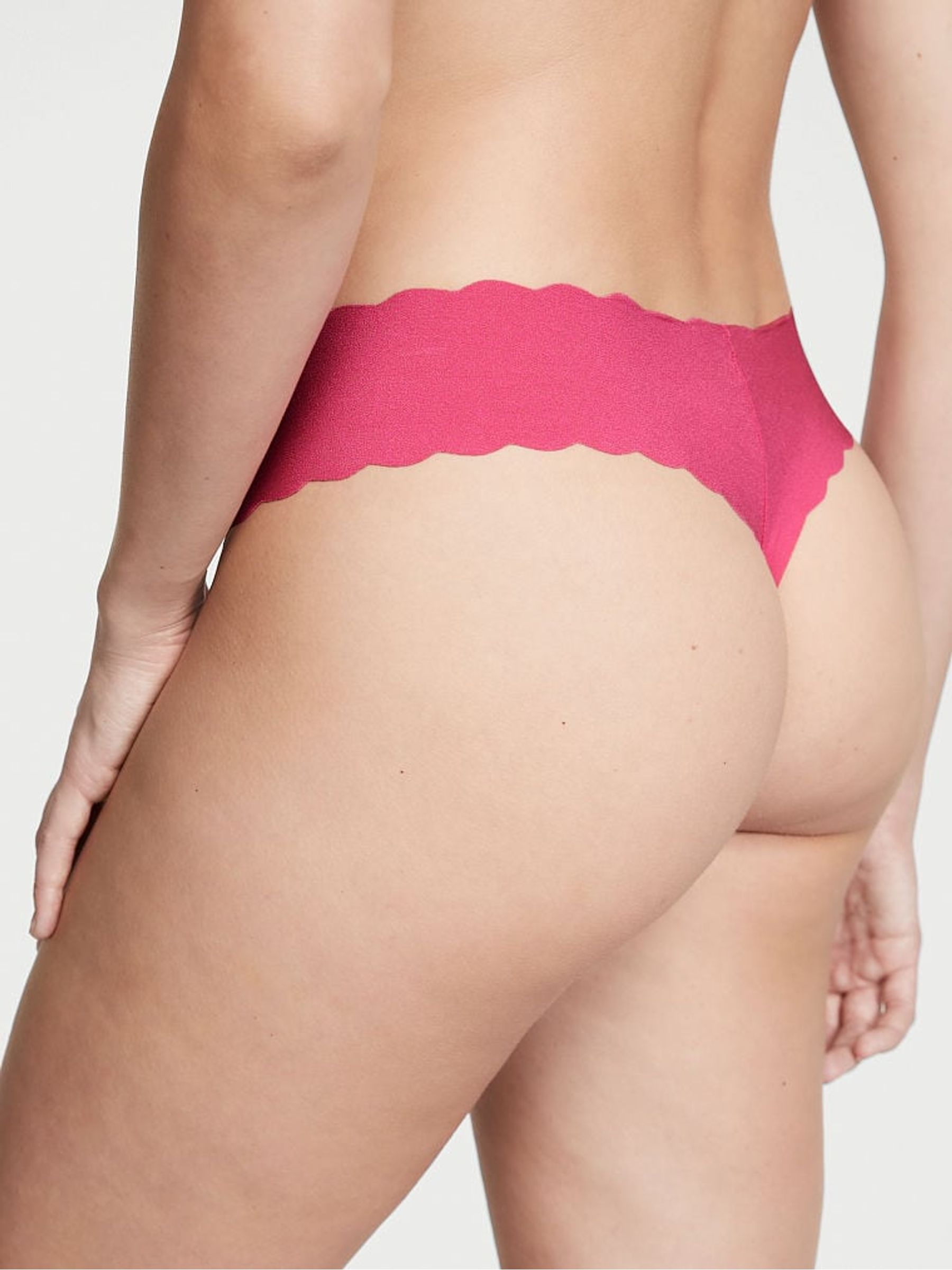 Rose Red Smooth Thong Knickers - Image 2 of 3