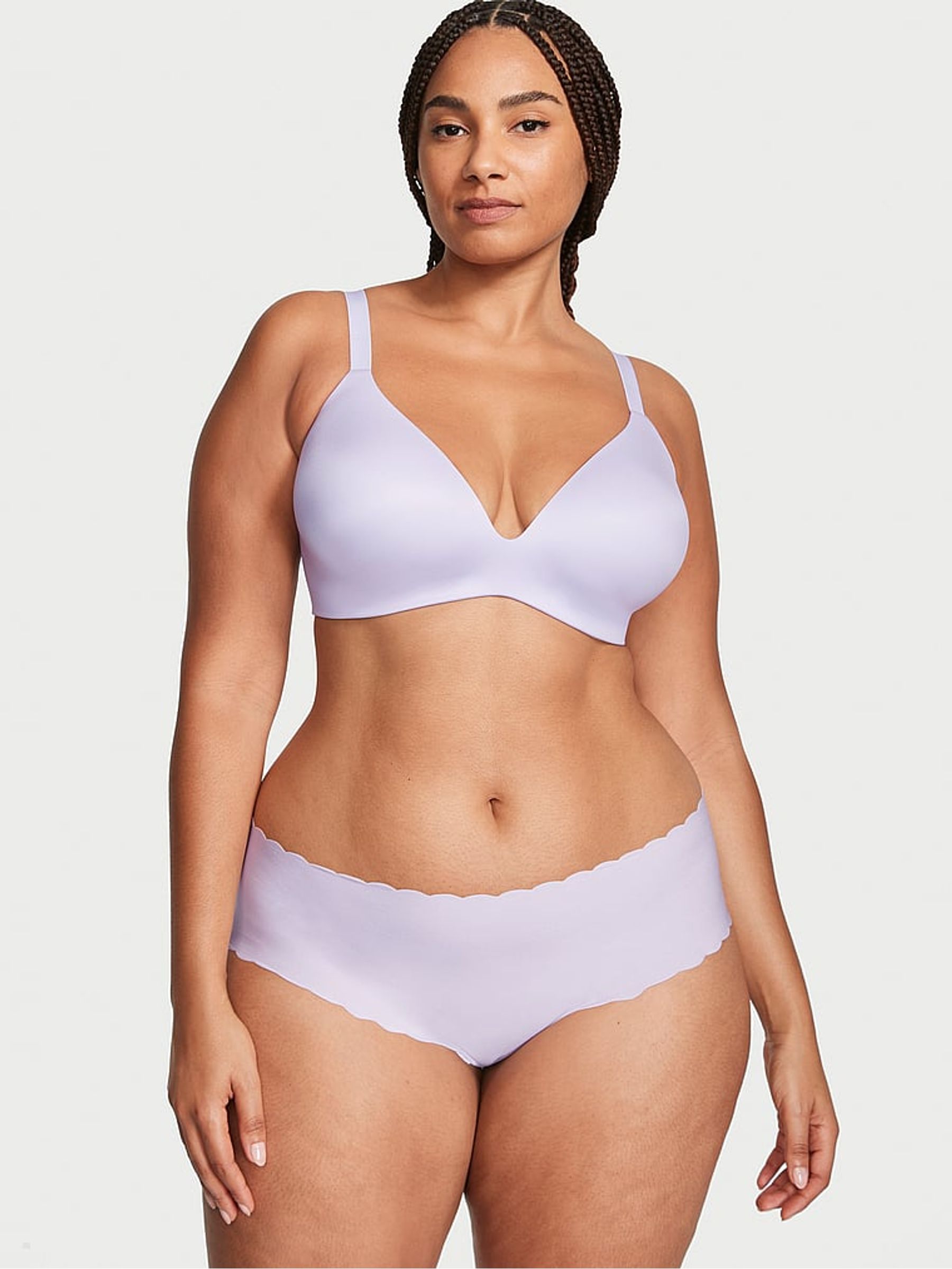 Lucky Lilac Purple Smooth Hipster Knickers - Image 3 of 4