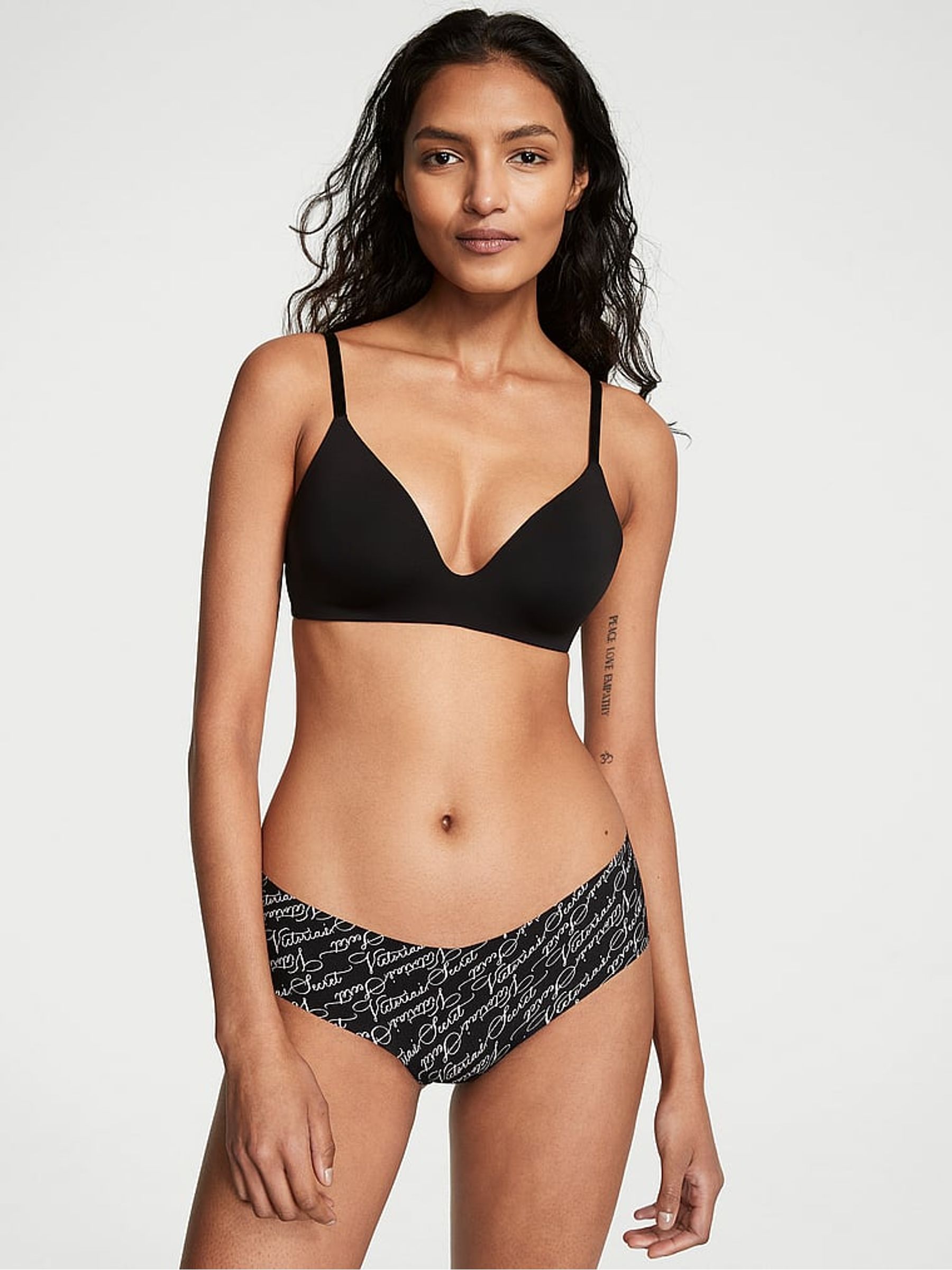 Black Victoria Script Smooth Knickers - Image 1 of 3