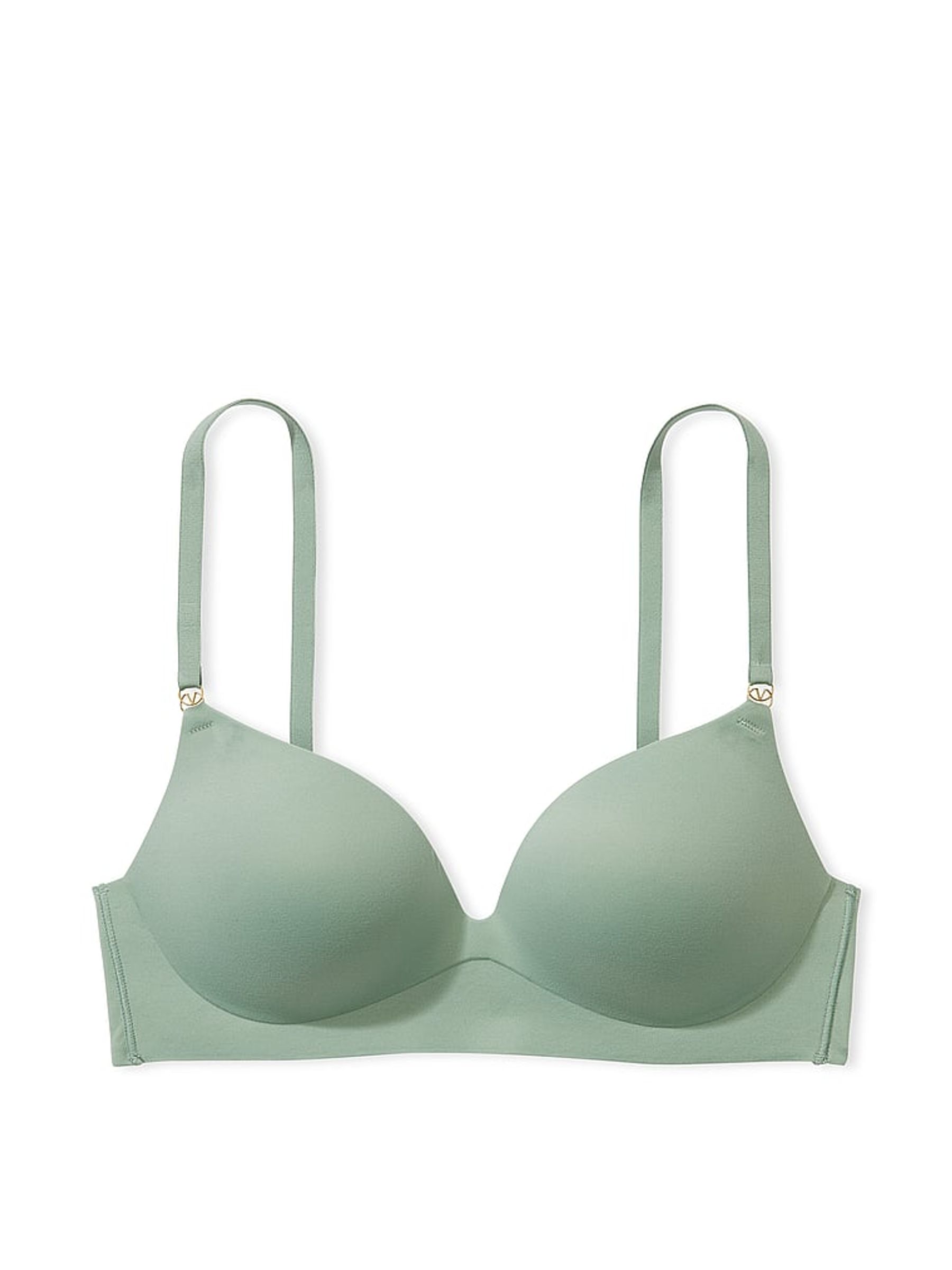 Seasalt Green Non Wired Push Up Bra - Image 3 of 4