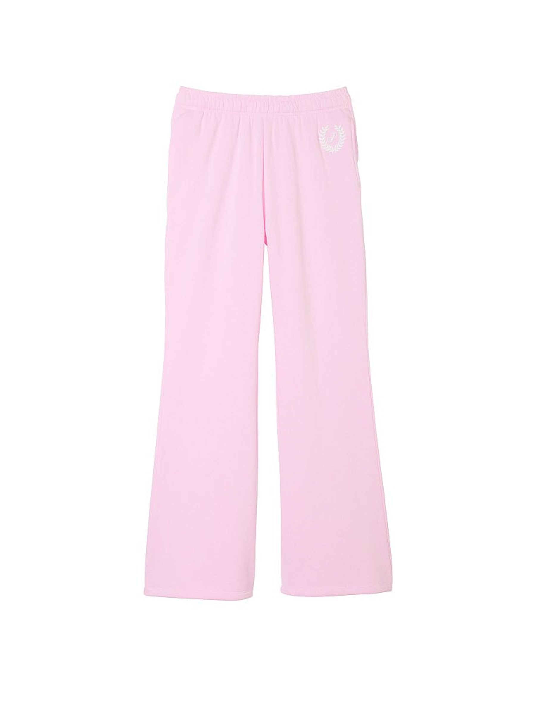 Spring Orchid Pink Flared Fleece Flare Jogger - Image 3 of 3