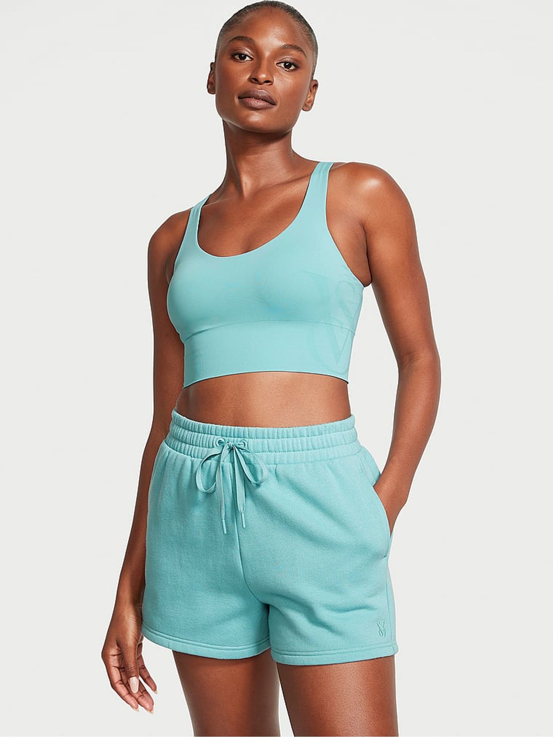 Fountain Blue Fleece Forever Short - Image 1 of 3