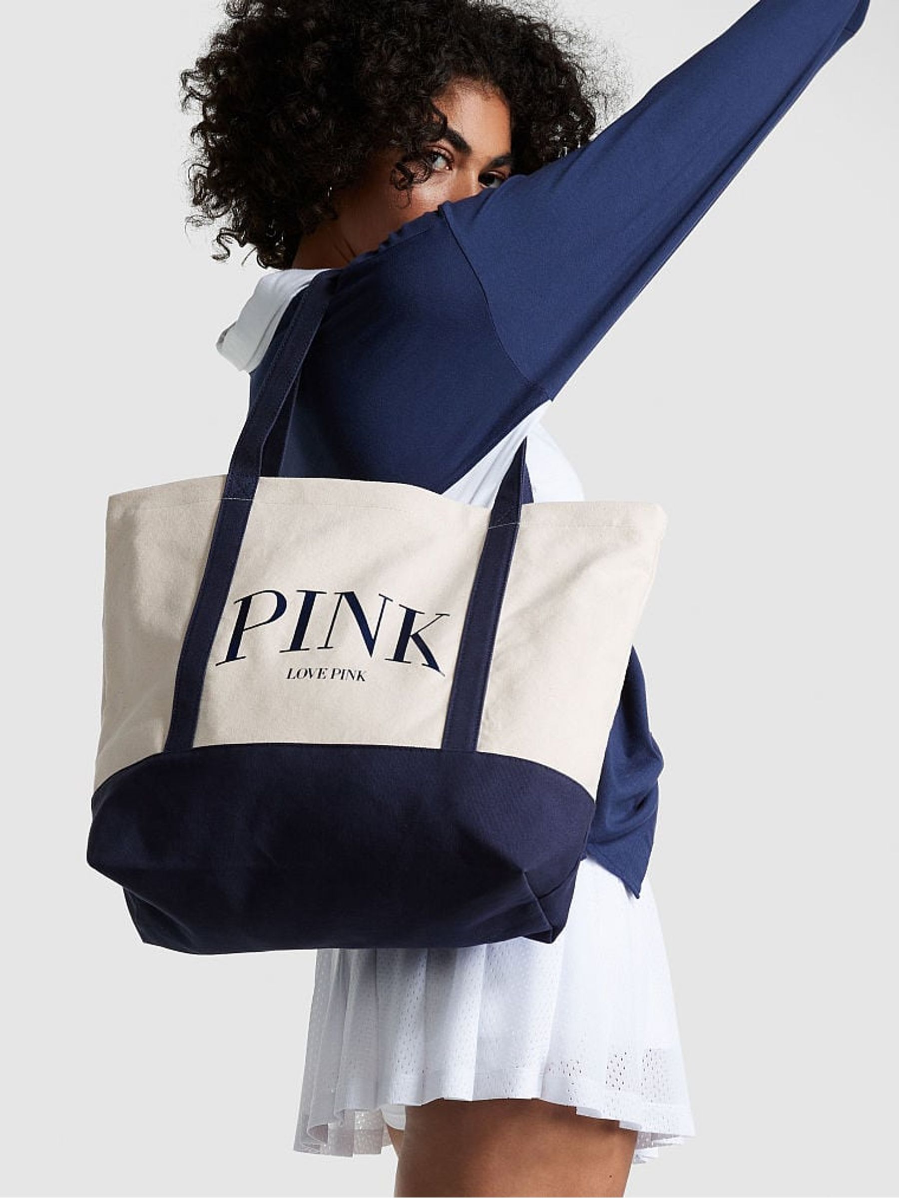 Nude Canvas Tote - Image 2 of 5