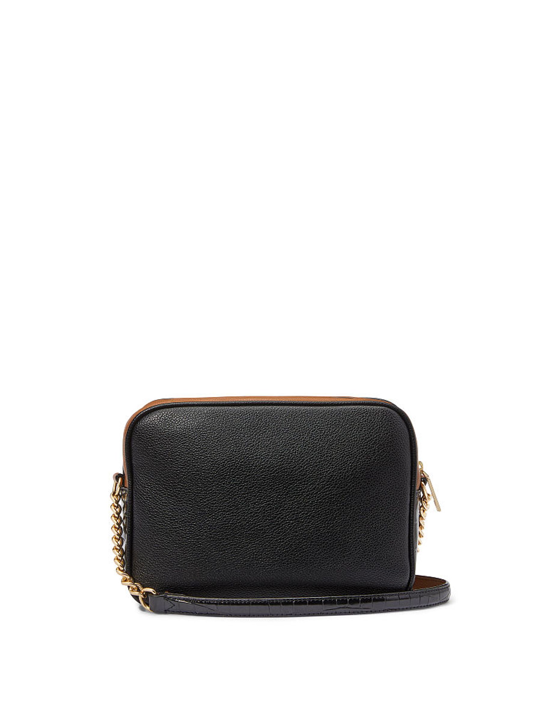 Croc Colourblock Black Crossbody Bag - Image 2 of 3