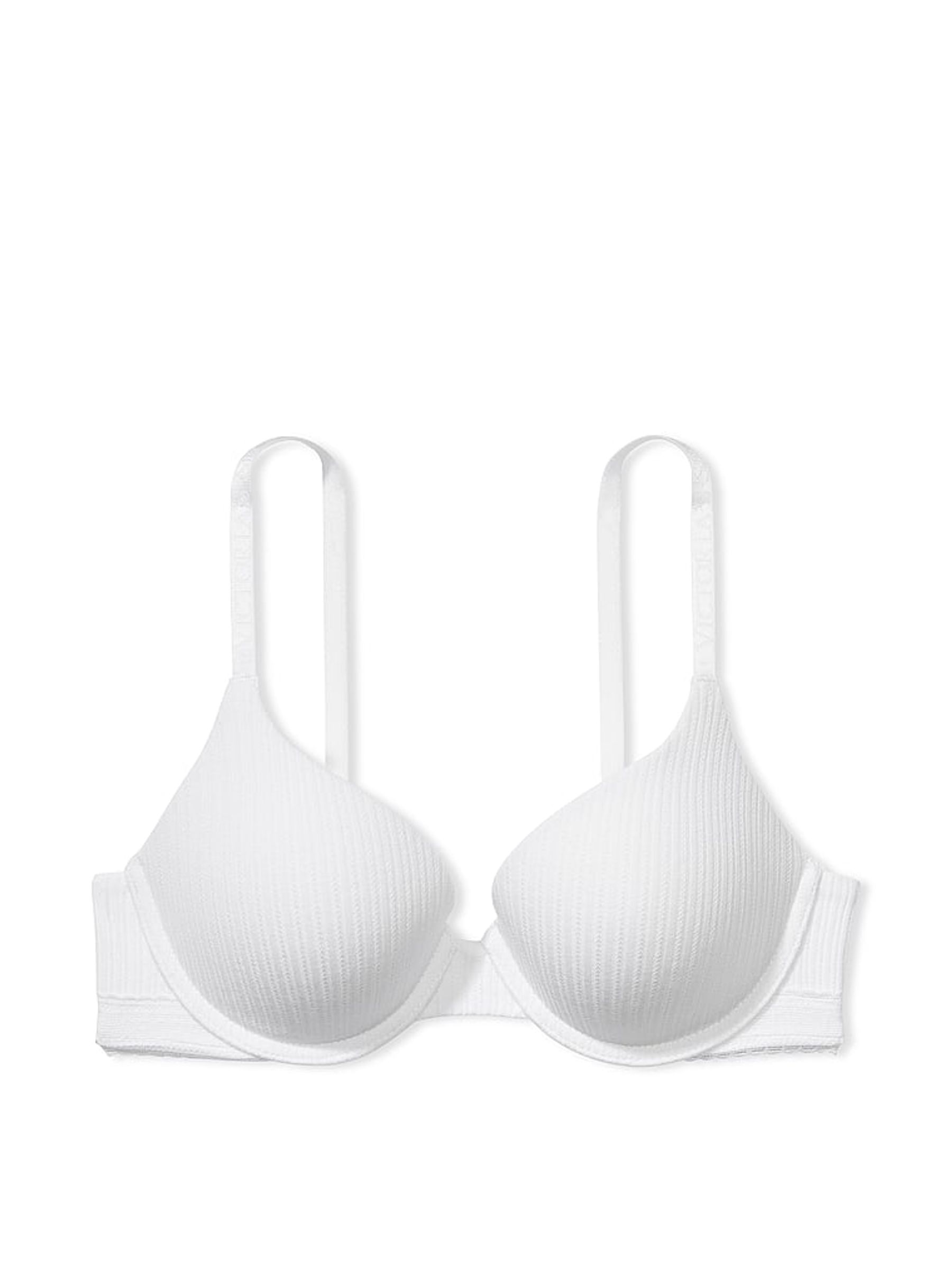 White Strap Full Cup Push Up Bra - Image 3 of 3