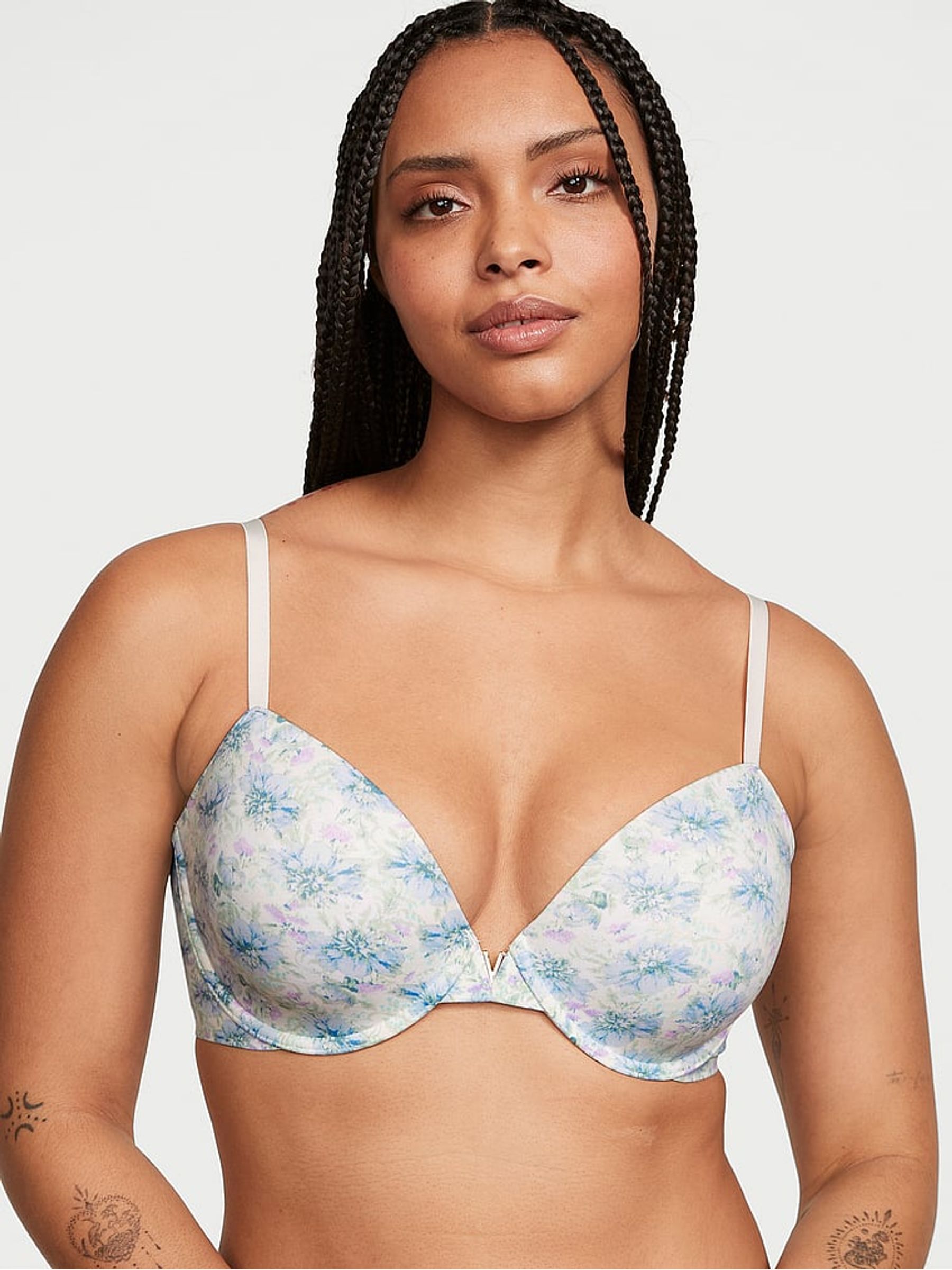 White Full Bloom Smooth Lightly Lined Demi Bra - Image 1 of 4