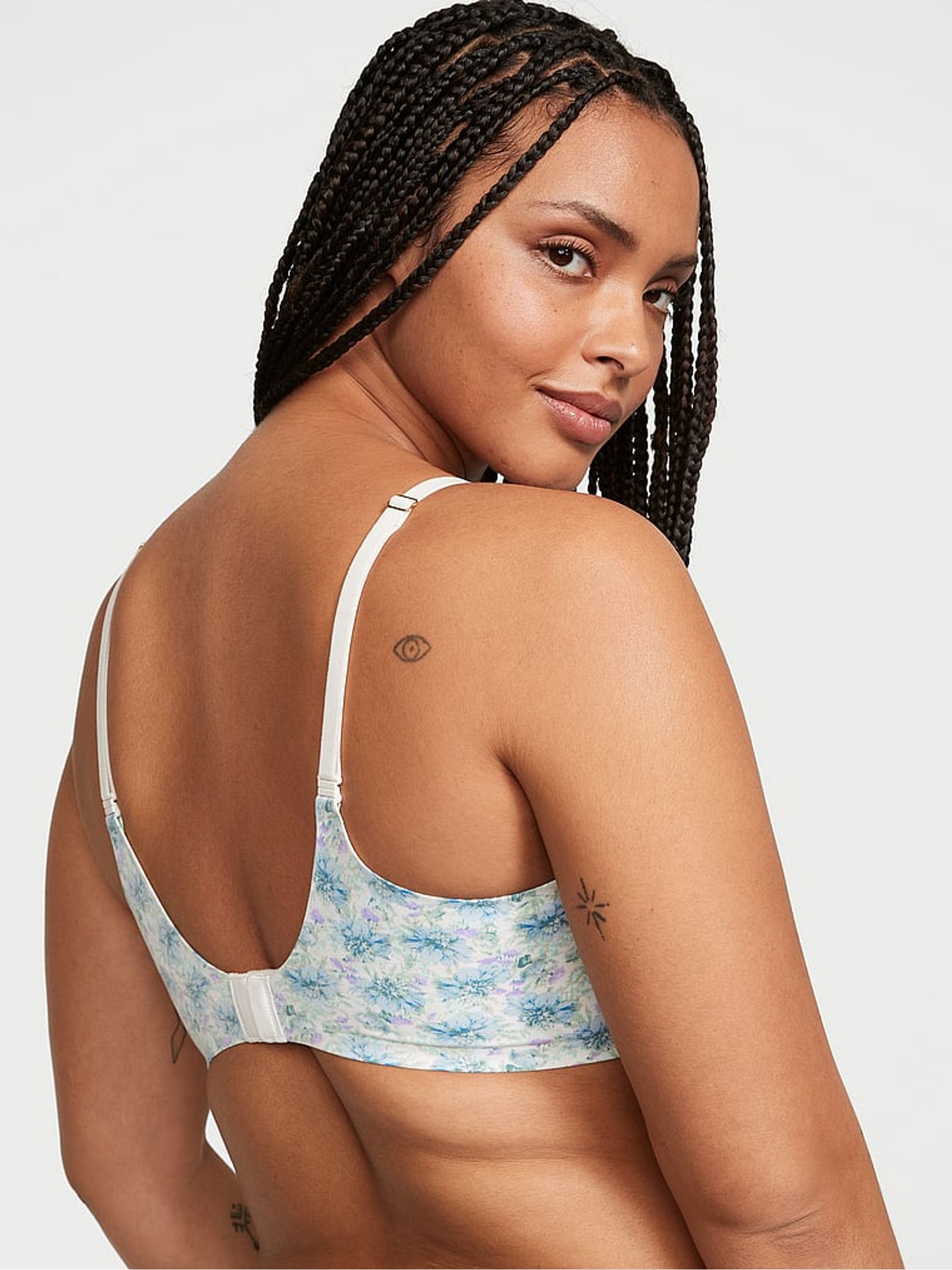 White Full Bloom Smooth Lightly Lined Demi Bra - Image 2 of 4