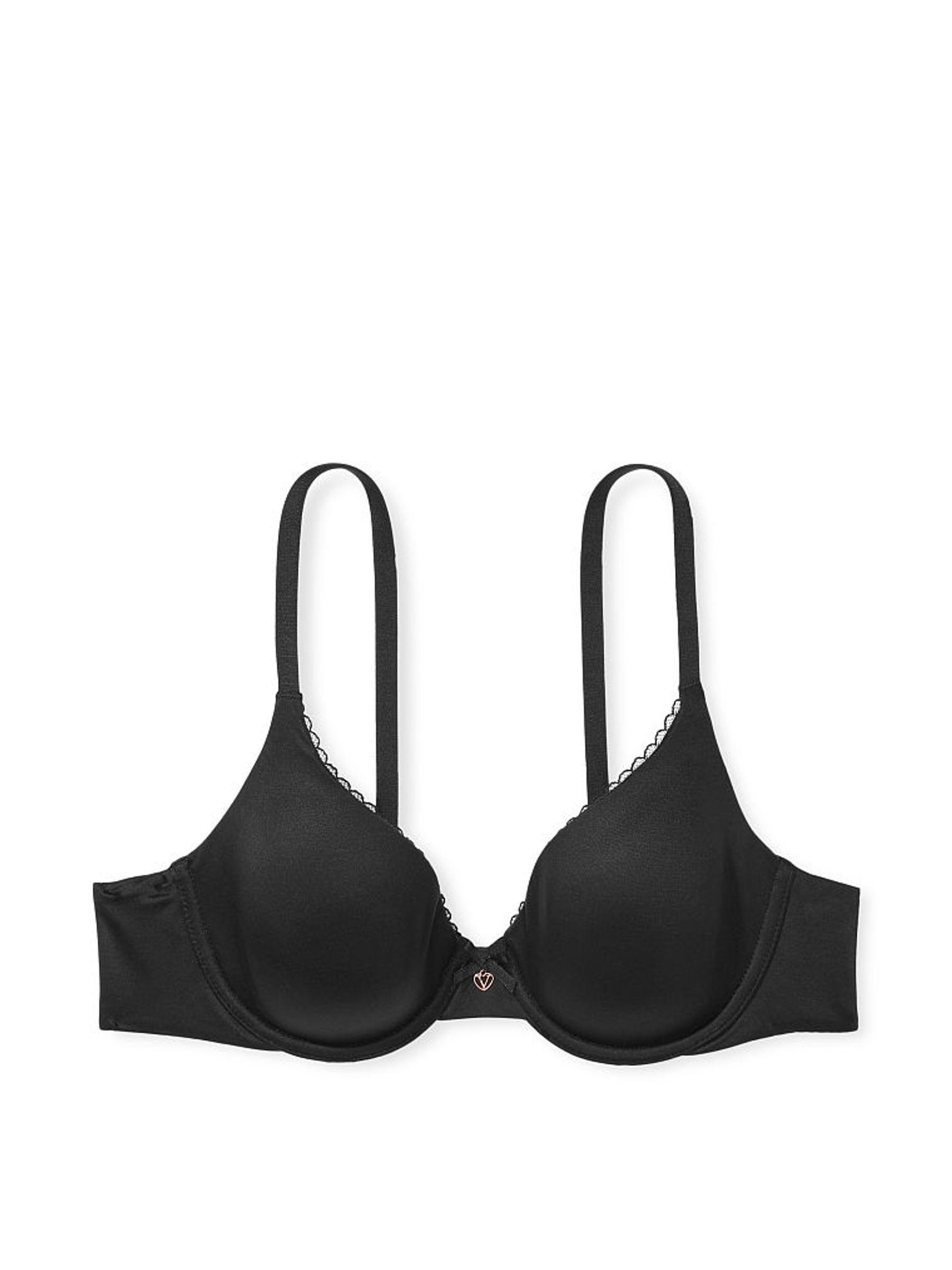 Black Lightly Lined Full Cup Bra - Image 3 of 3