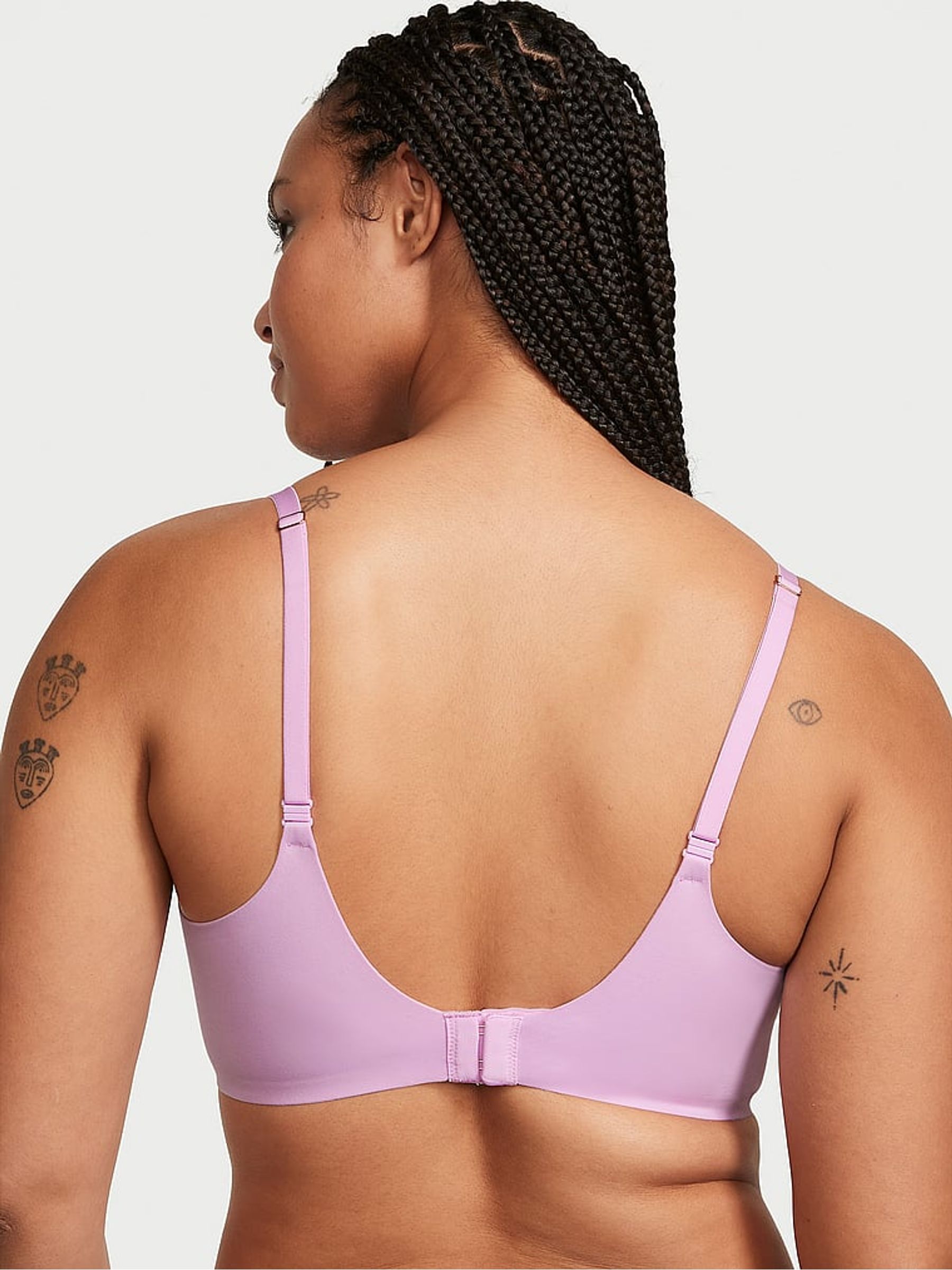 Violet Sugar Purple Smooth Lightly Lined Demi Bra - Image 2 of 4